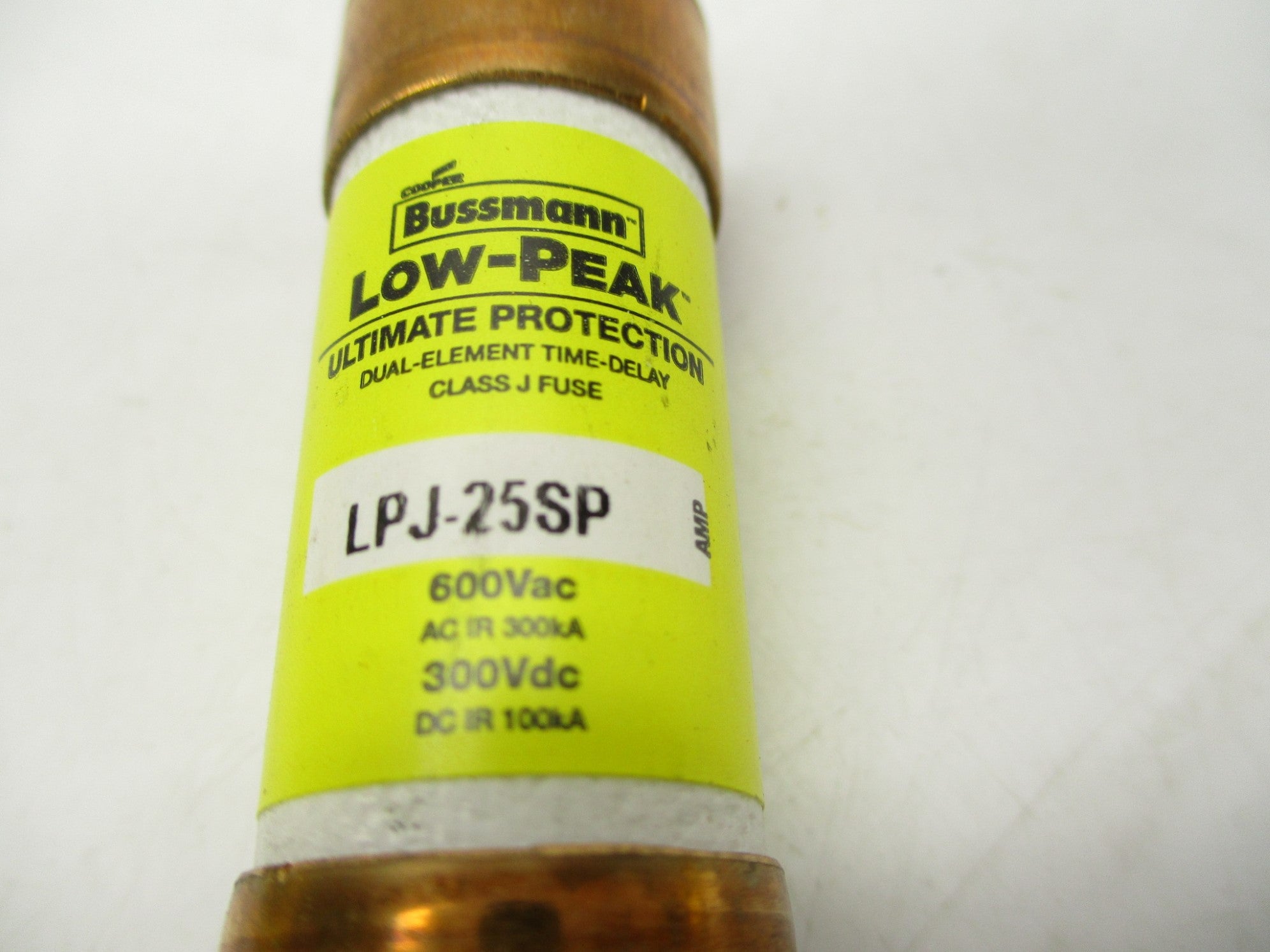 BUSSMANN LPJ-25SP 600VAC 25A (PKG OF 10) (YL/YL) NSMP