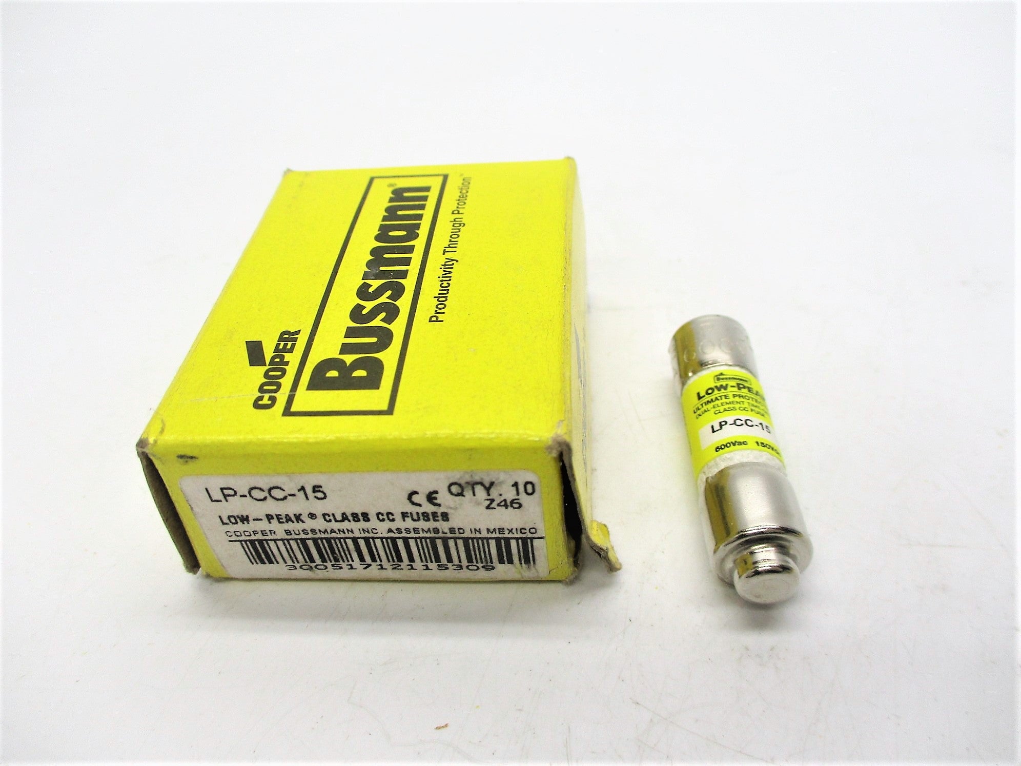 BUSSMAN LP-CC-15 (PKG OF 10) NSMP