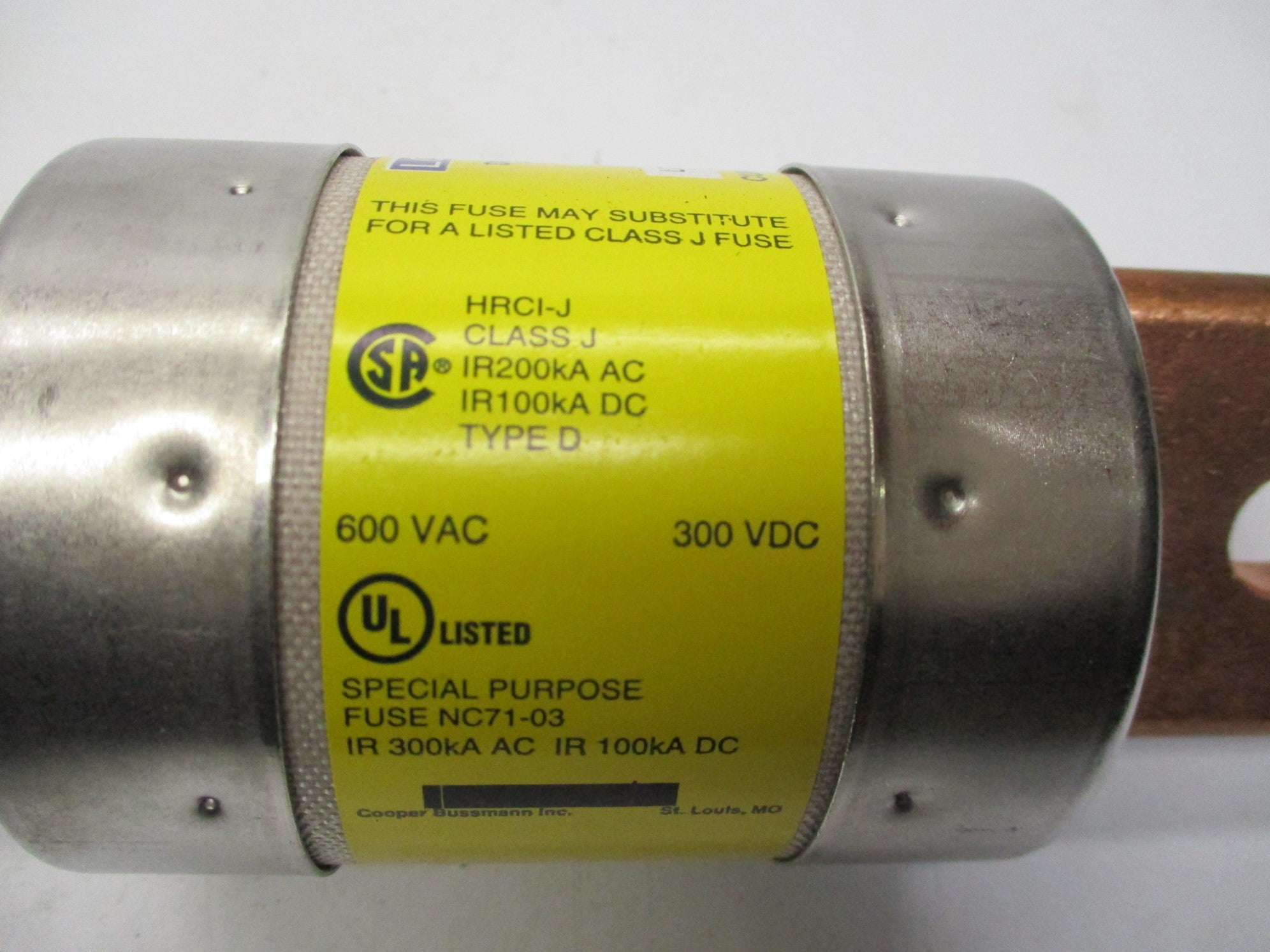 BUSSMAN LPJ-500SP 600VAC 500A NSNP