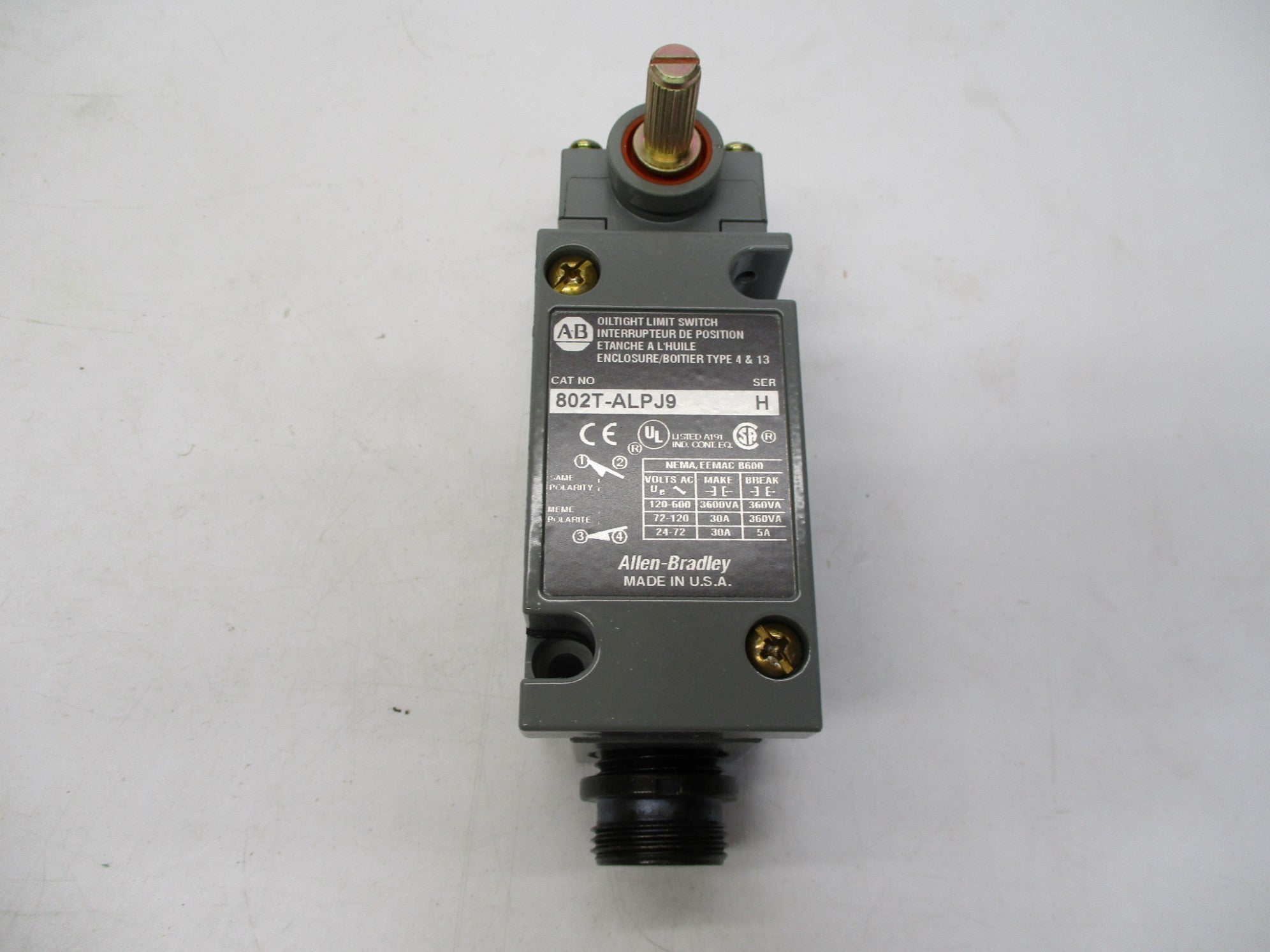 INDUSTRIAL SPARE PART 802T-ALPJ9 SER. H (GY/BL) NSMP