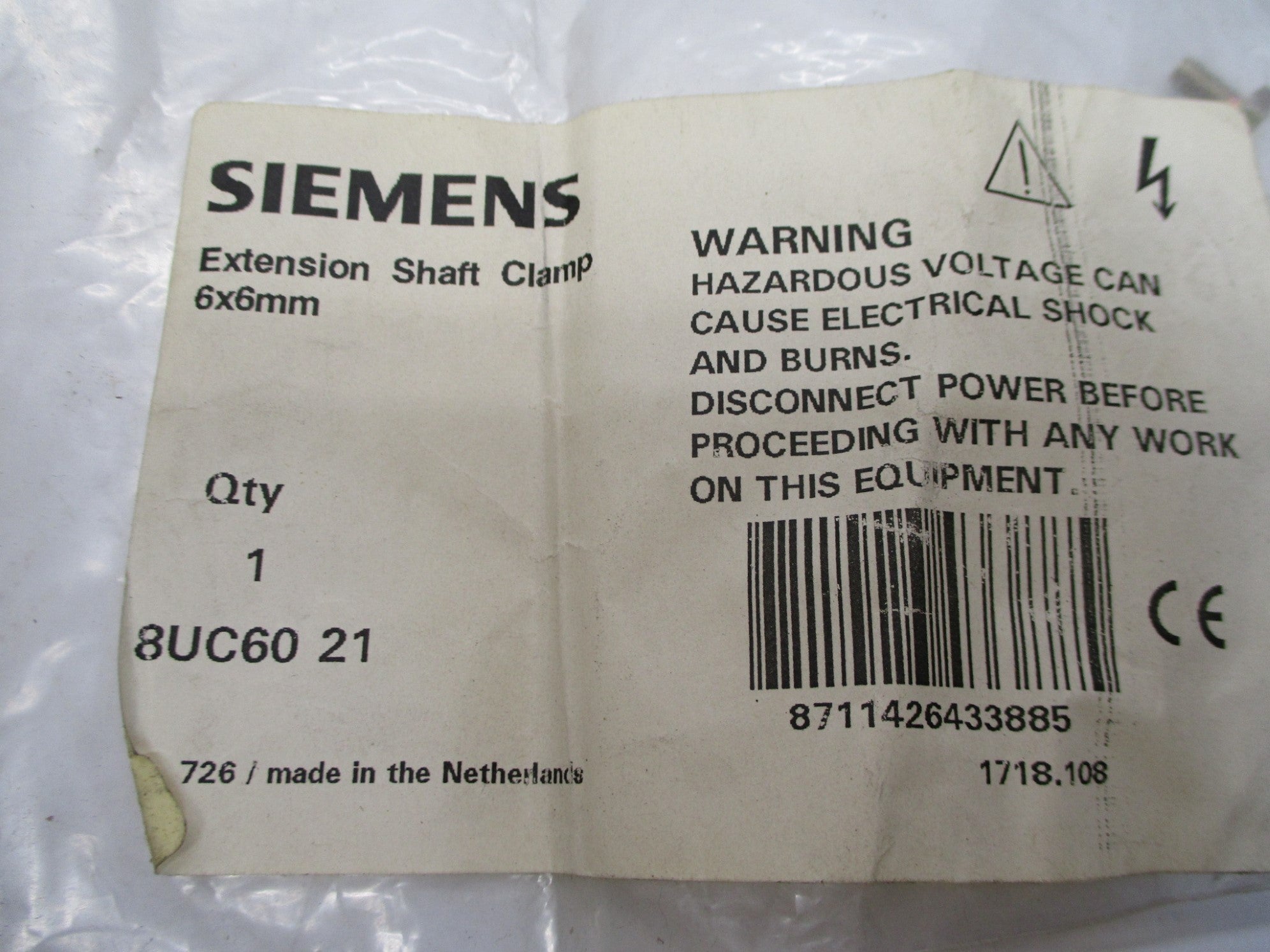 SIEMENS 8UC6021 NSMP