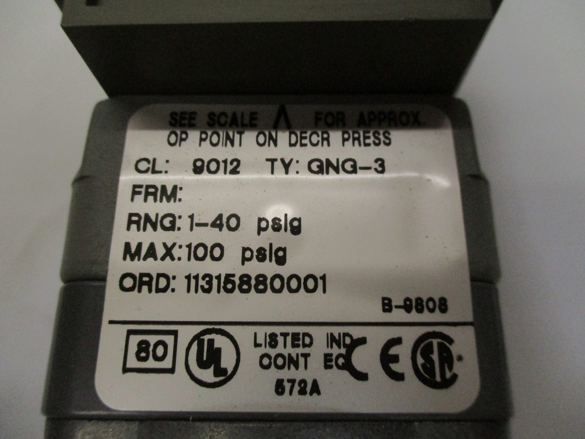 SQUARE D 9012GNG-3 NSMP