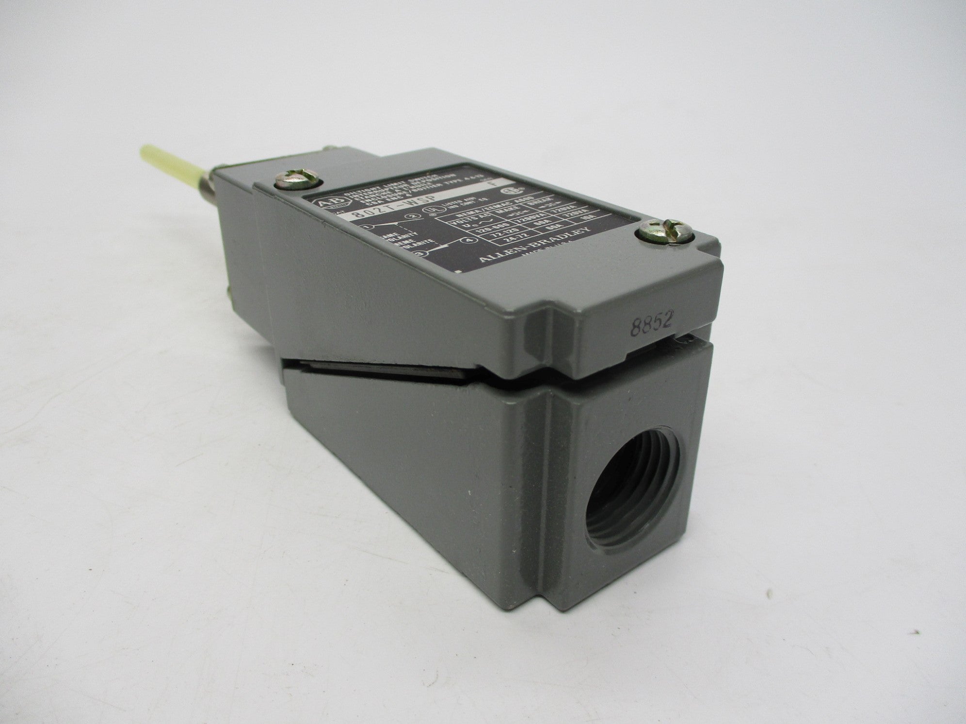 ALLEN BRADLEY 802T-WSP SER. F (BK/GD) NSMP