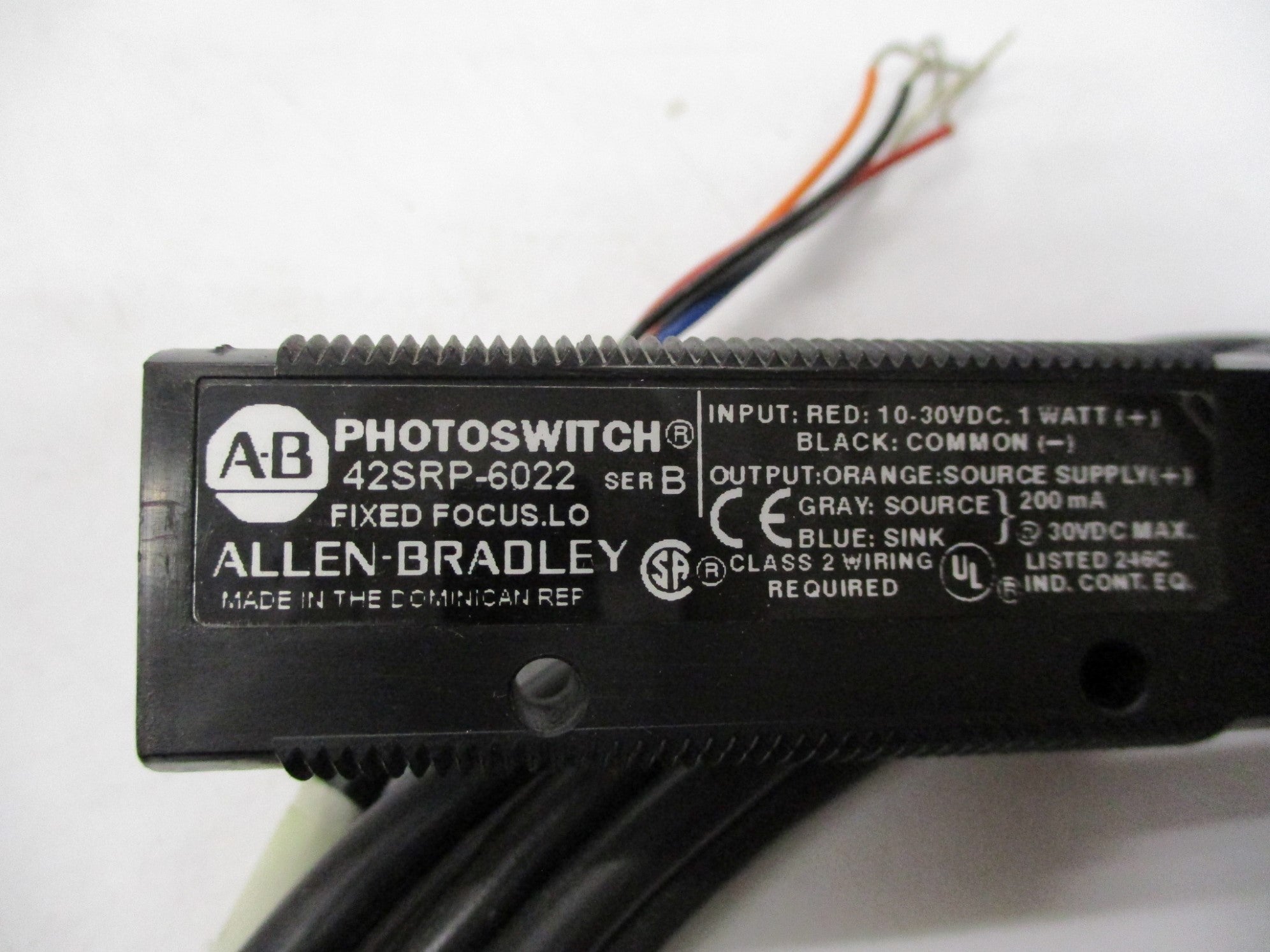 ALLEN BRADLEY 42SRP-6022 SER. B (GY/BL) NSMP