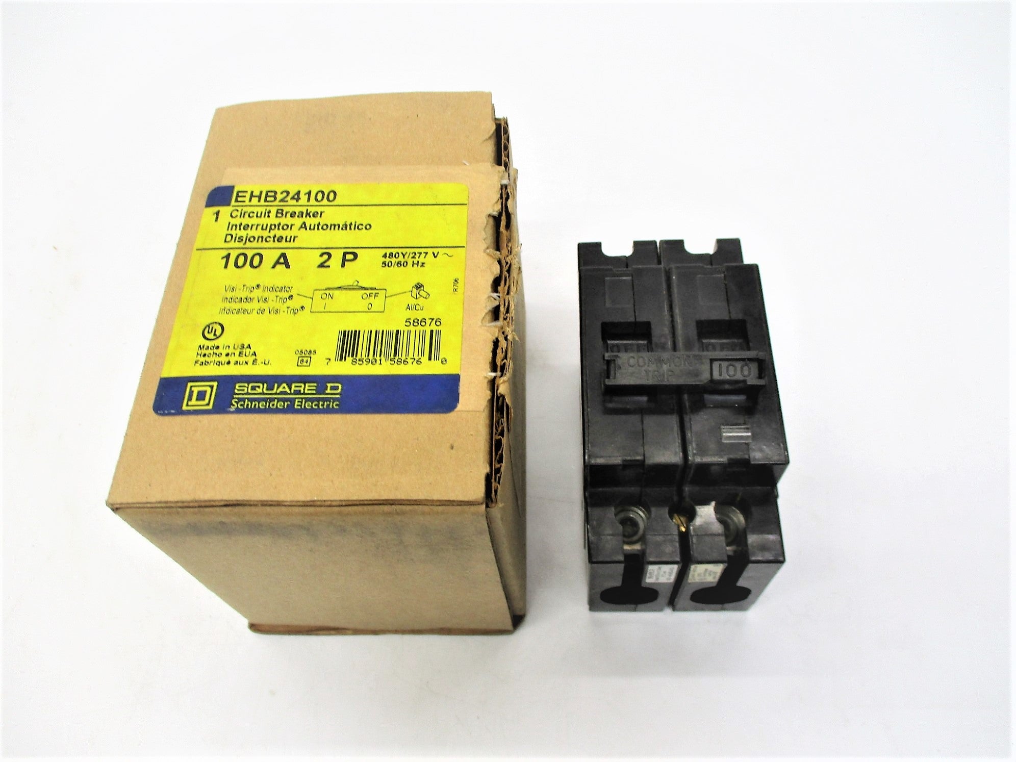SQUARE D EHB24100 100A 480Y/277V NSMP