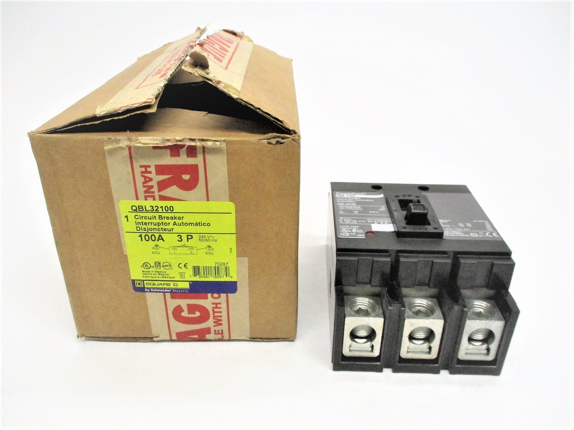 SQUARE D QBL32100 100A 240V NSMP
