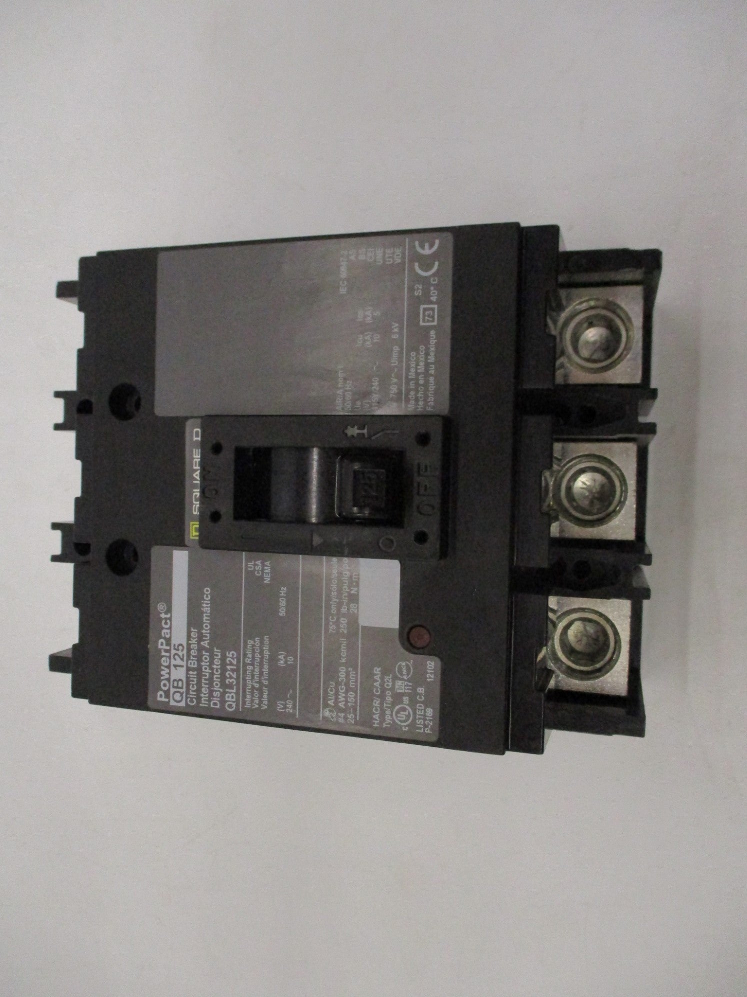 SQUARE D QBL32125 NSMP