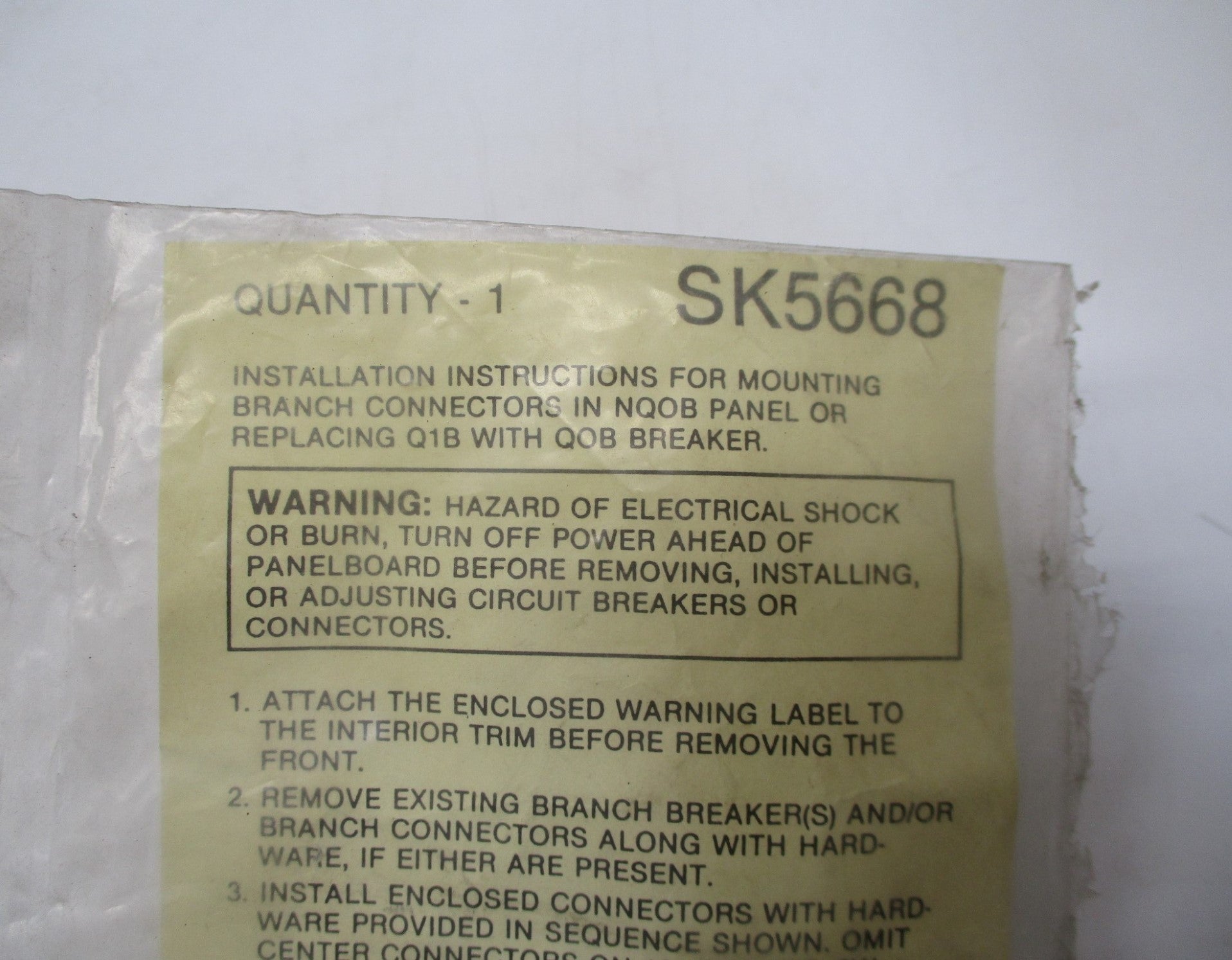 SQUARE D SK5668 NSMP