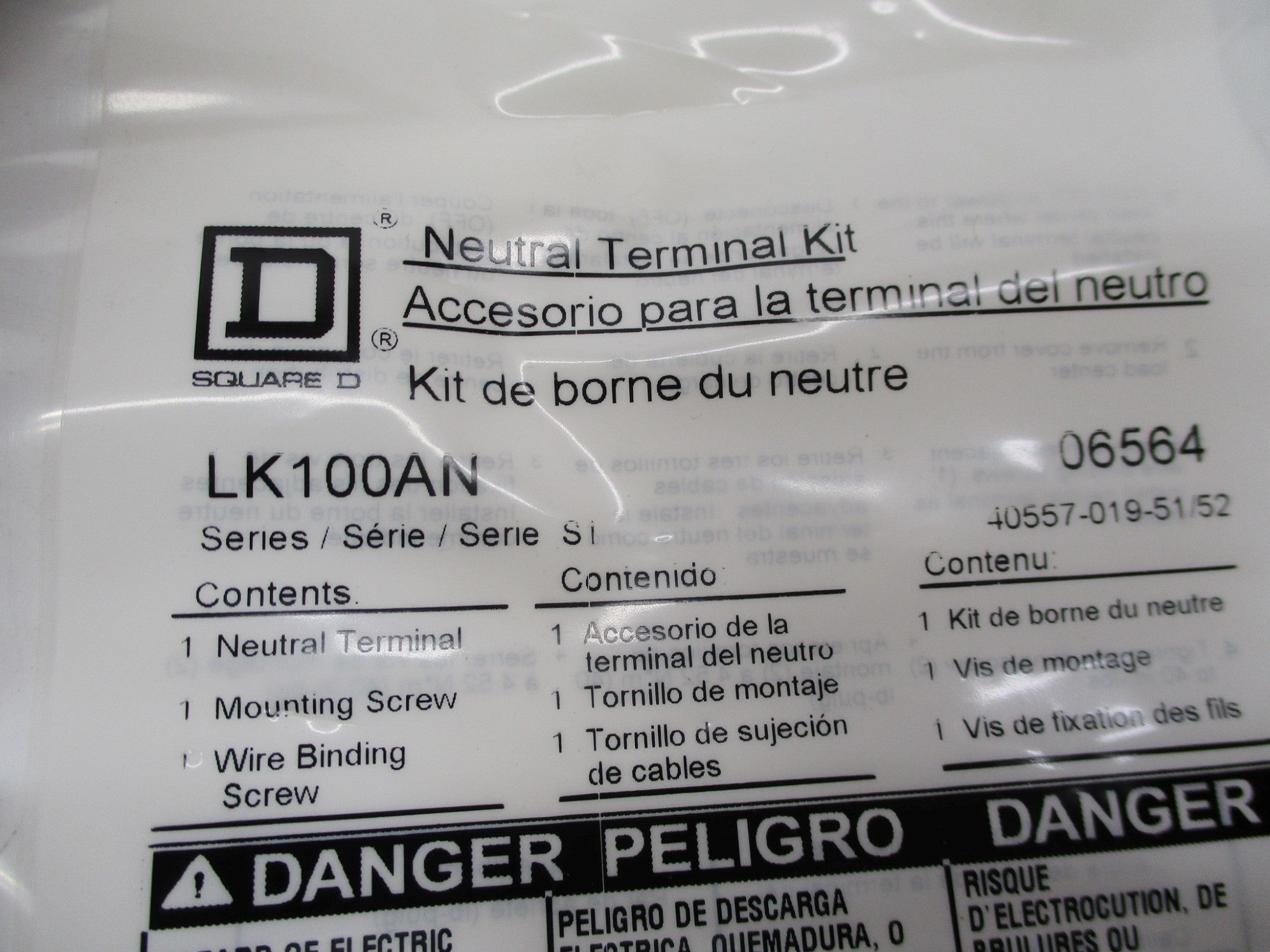 SQUARE D LK100AN SER. S1 NSMP