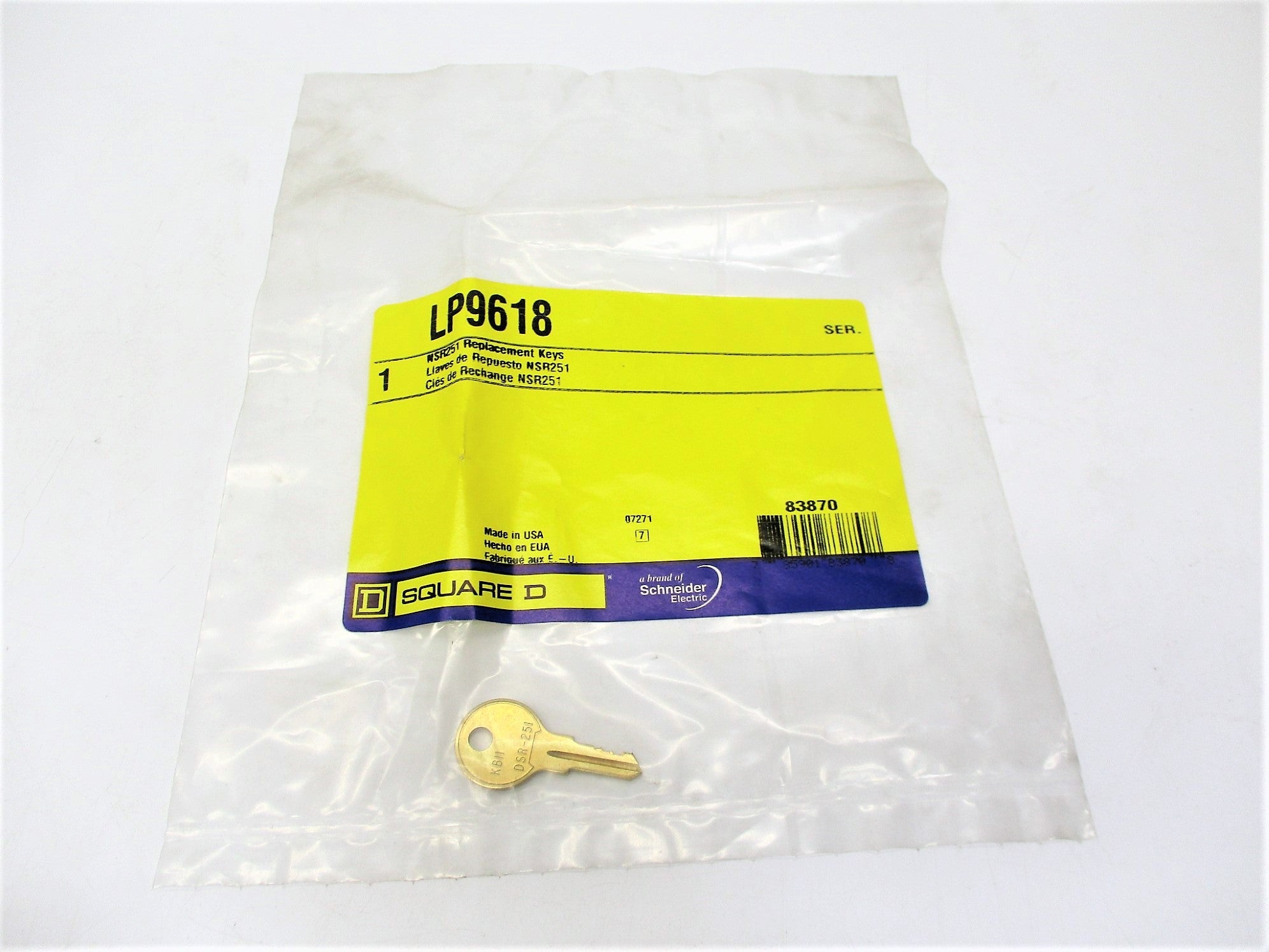 SQUARE D LP9618 NSMP