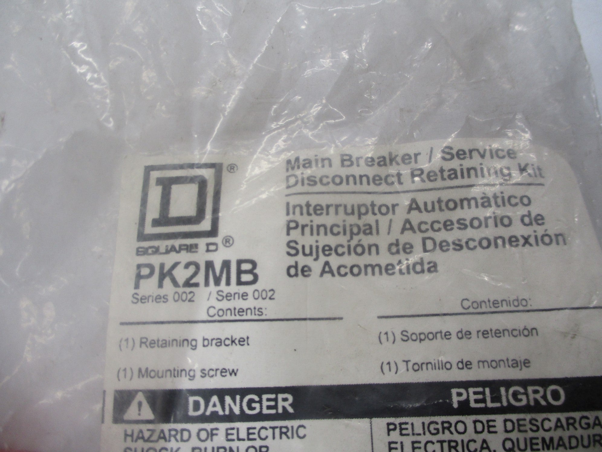 SQUARE D PK2MB SER. 002 NSMP
