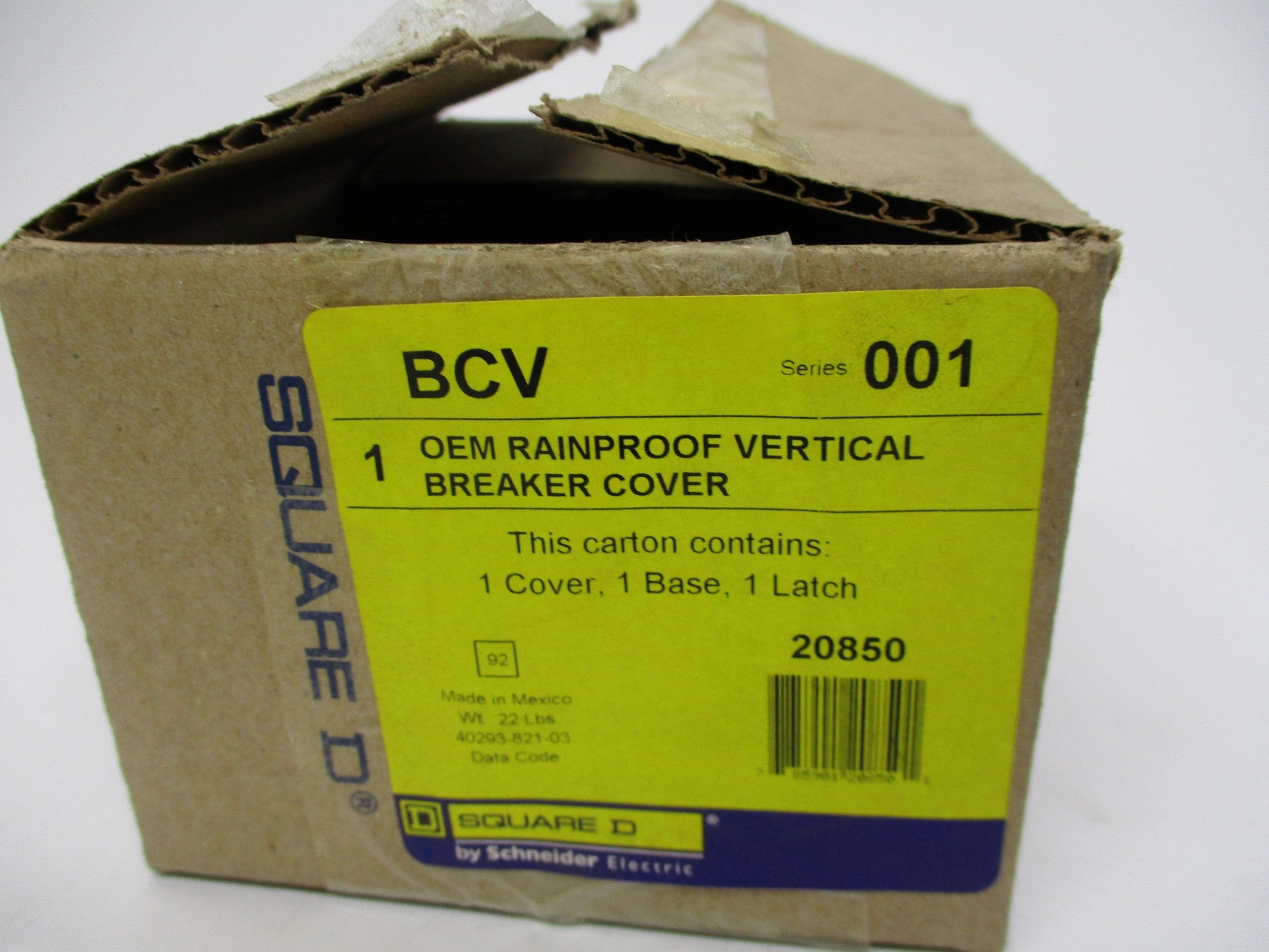 SQUARE D BCV SER. 001 NSMP
