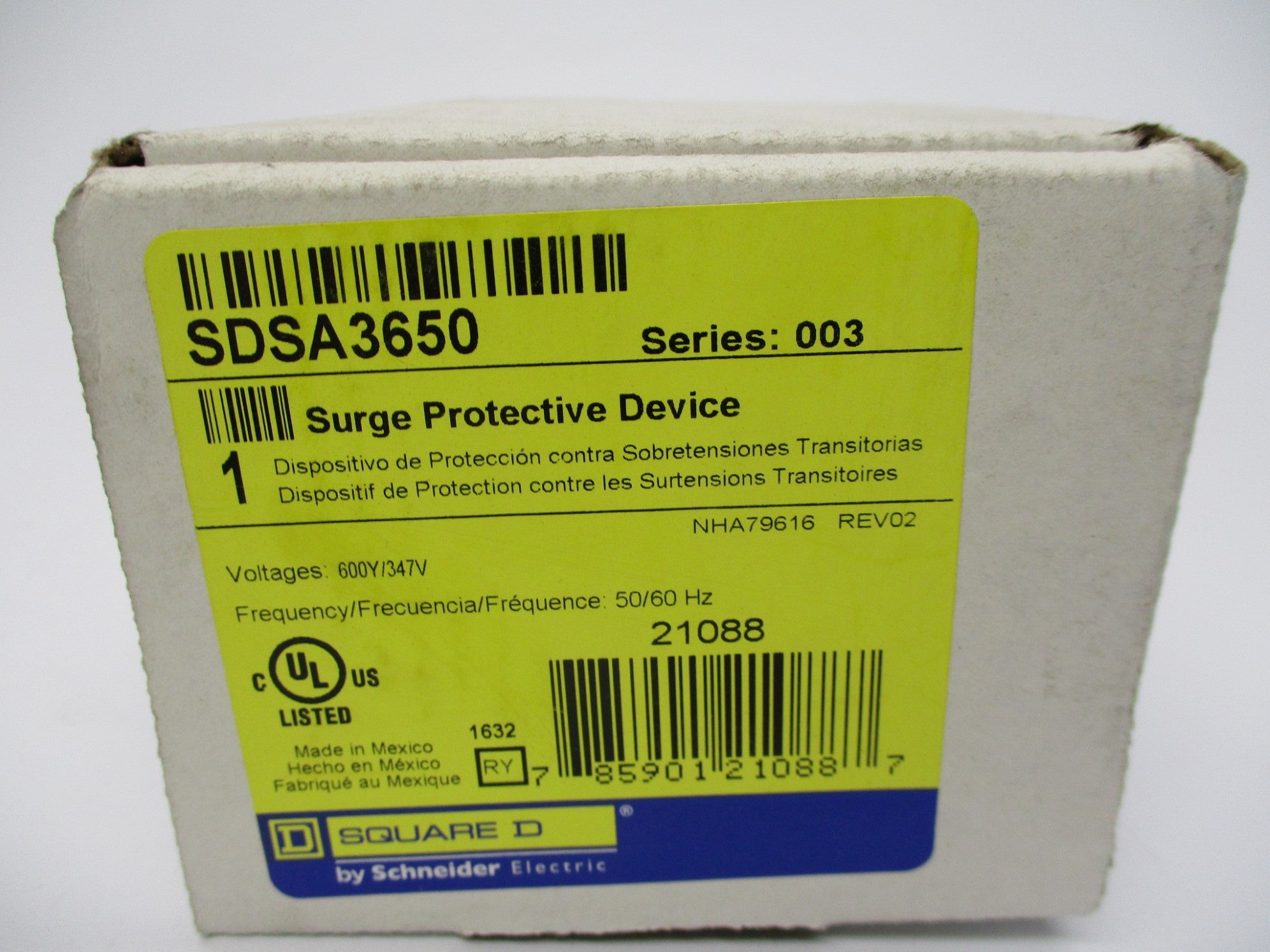 SQUARE D SDSA3650 SER. 003 NSMP