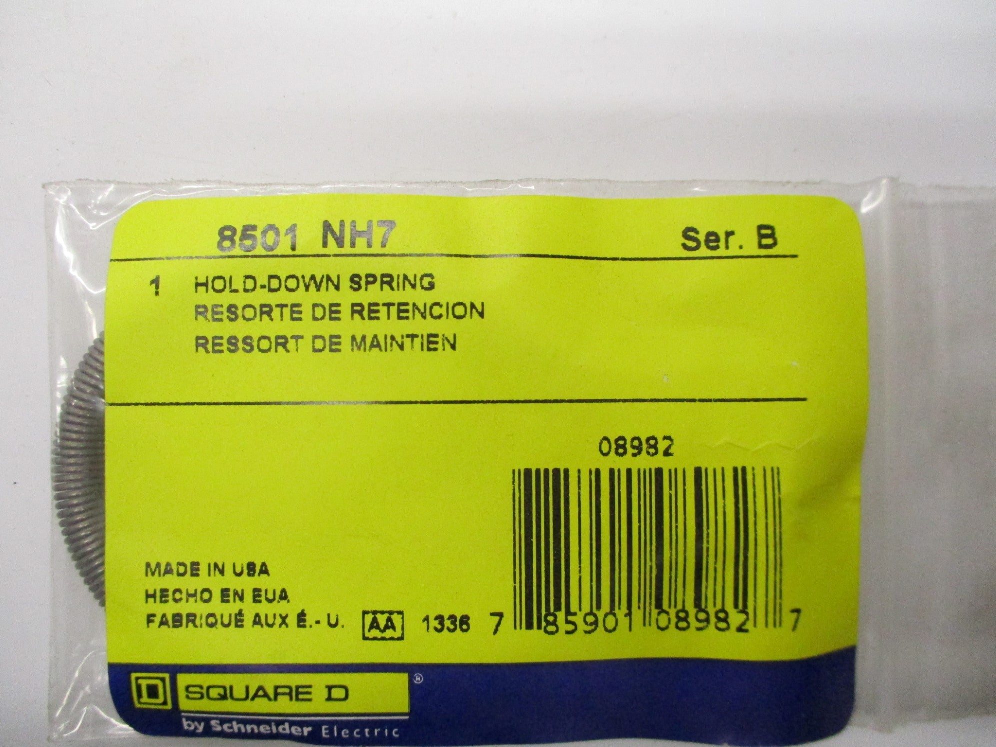SQUARE D 8501NH7 SER. B NSMP