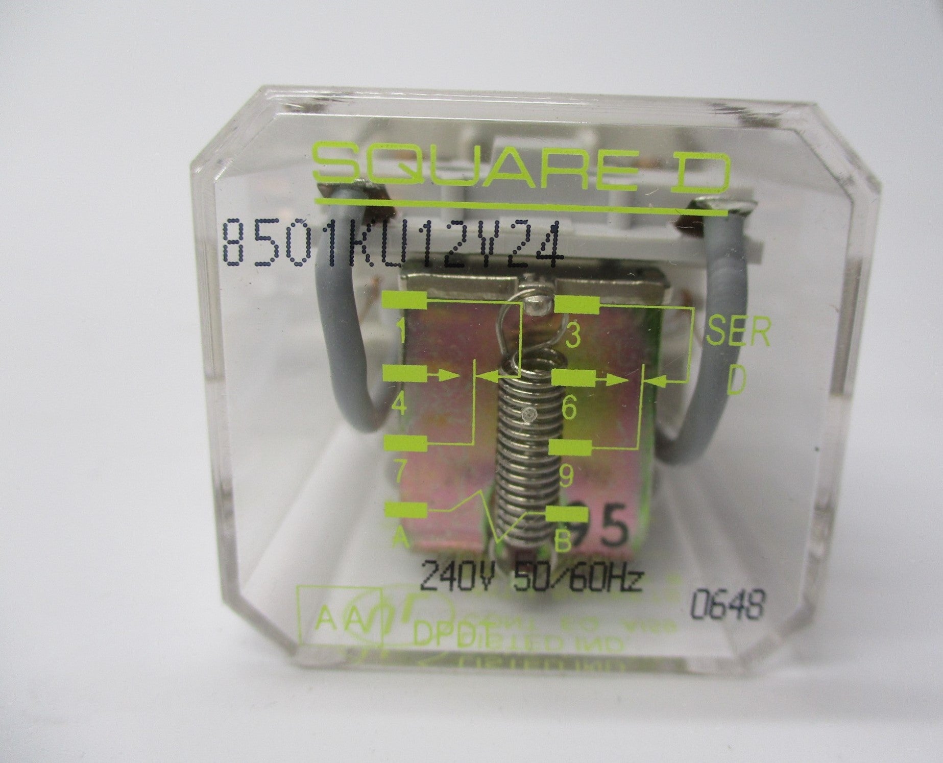 SQUARE D 8501KU12V24 SER. D 240V NSMP