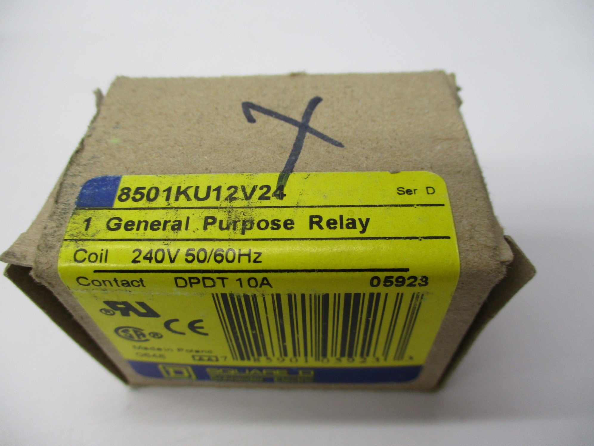 SQUARE D 8501KU12V24 SER. D 240V NSMP