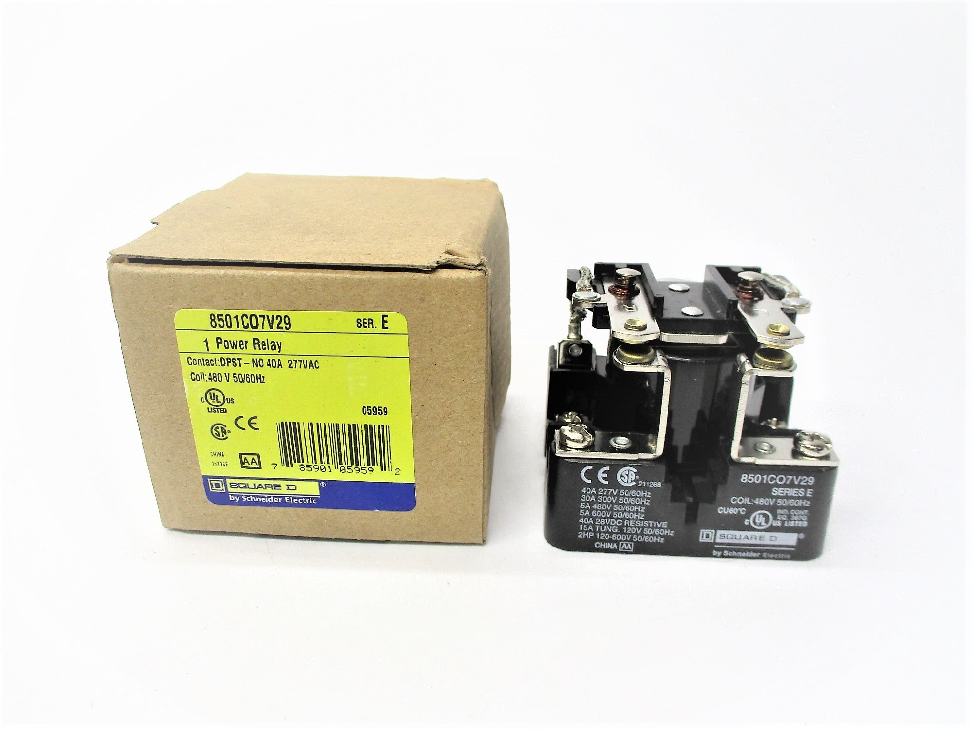 SQUARE D 8501CO7V29 SER. E 480V NSMP
