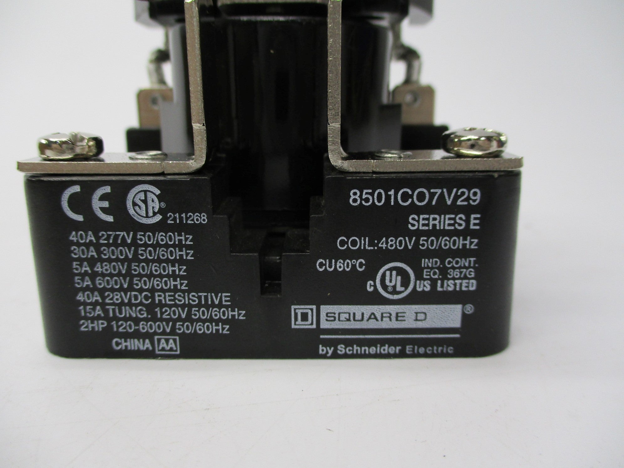 SQUARE D 8501CO7V29 SER. E 480V NSMP