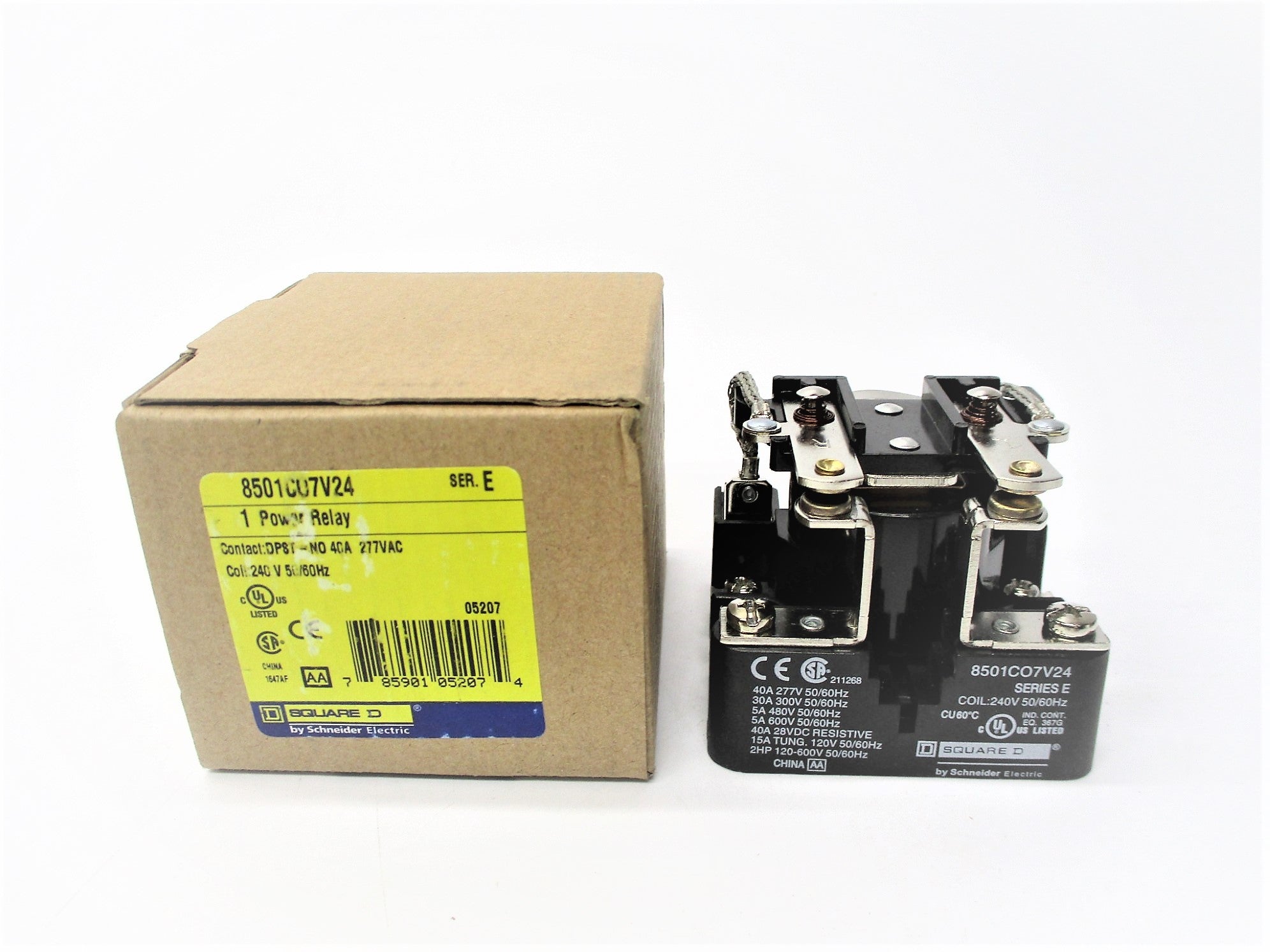 SQUARE D 8501CO7V24 SER. E 240V NSMP