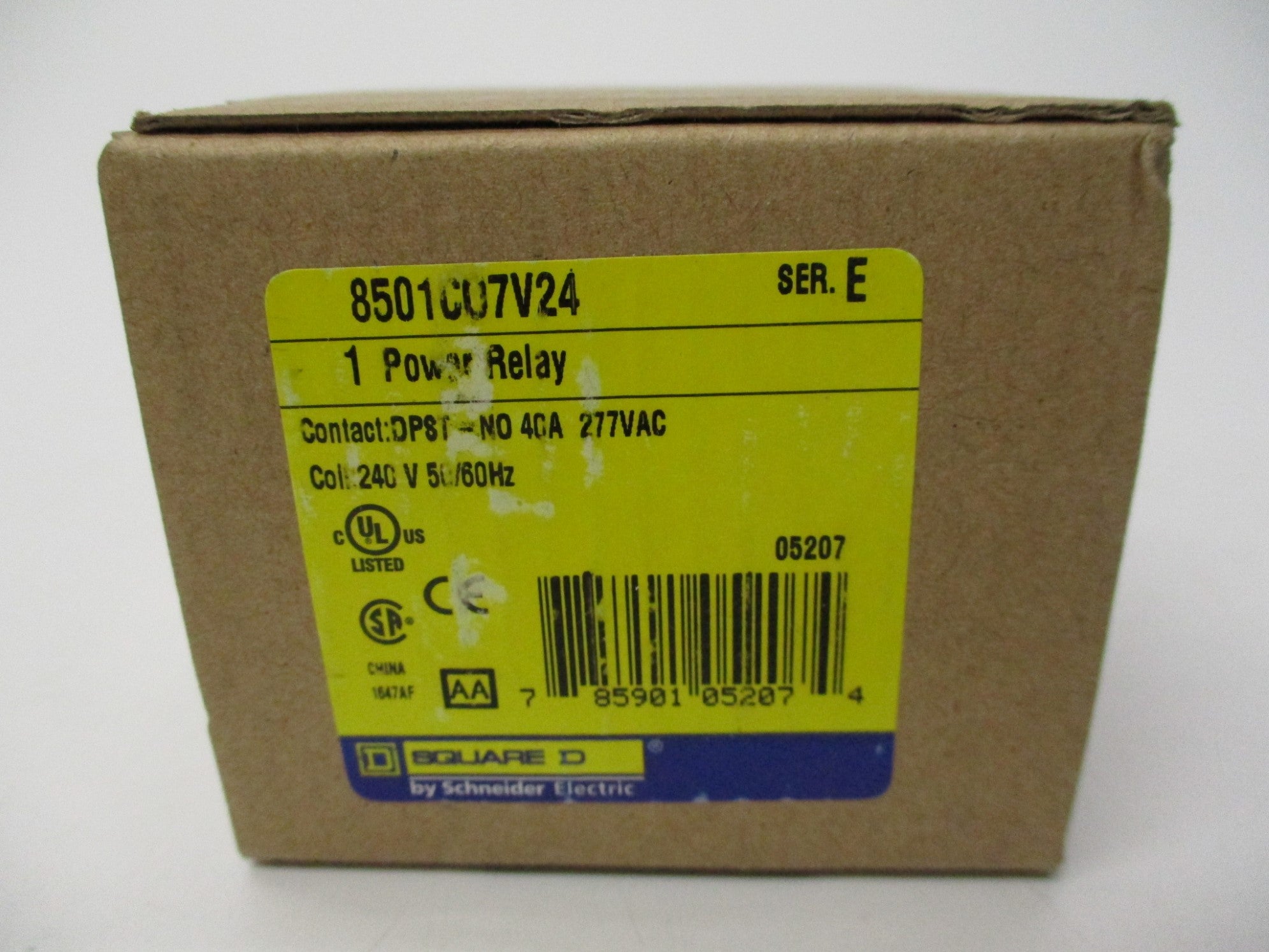 SQUARE D 8501CO7V24 SER. E 240V NSMP