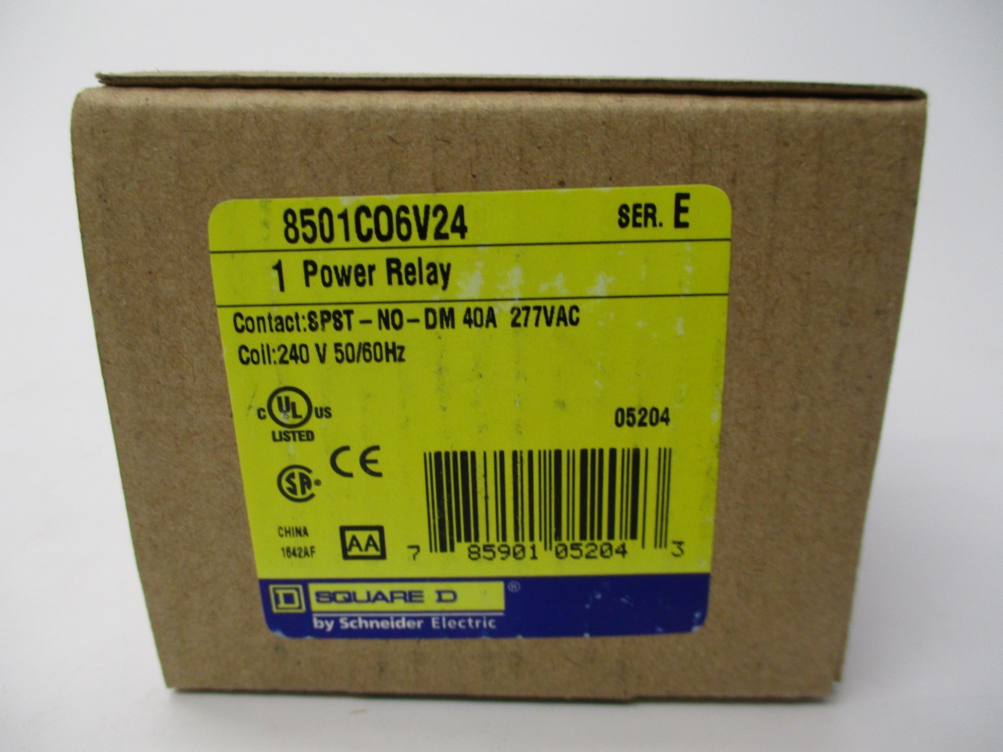 SQUARE D 8501CO6V24 SER. E 240V NSMP