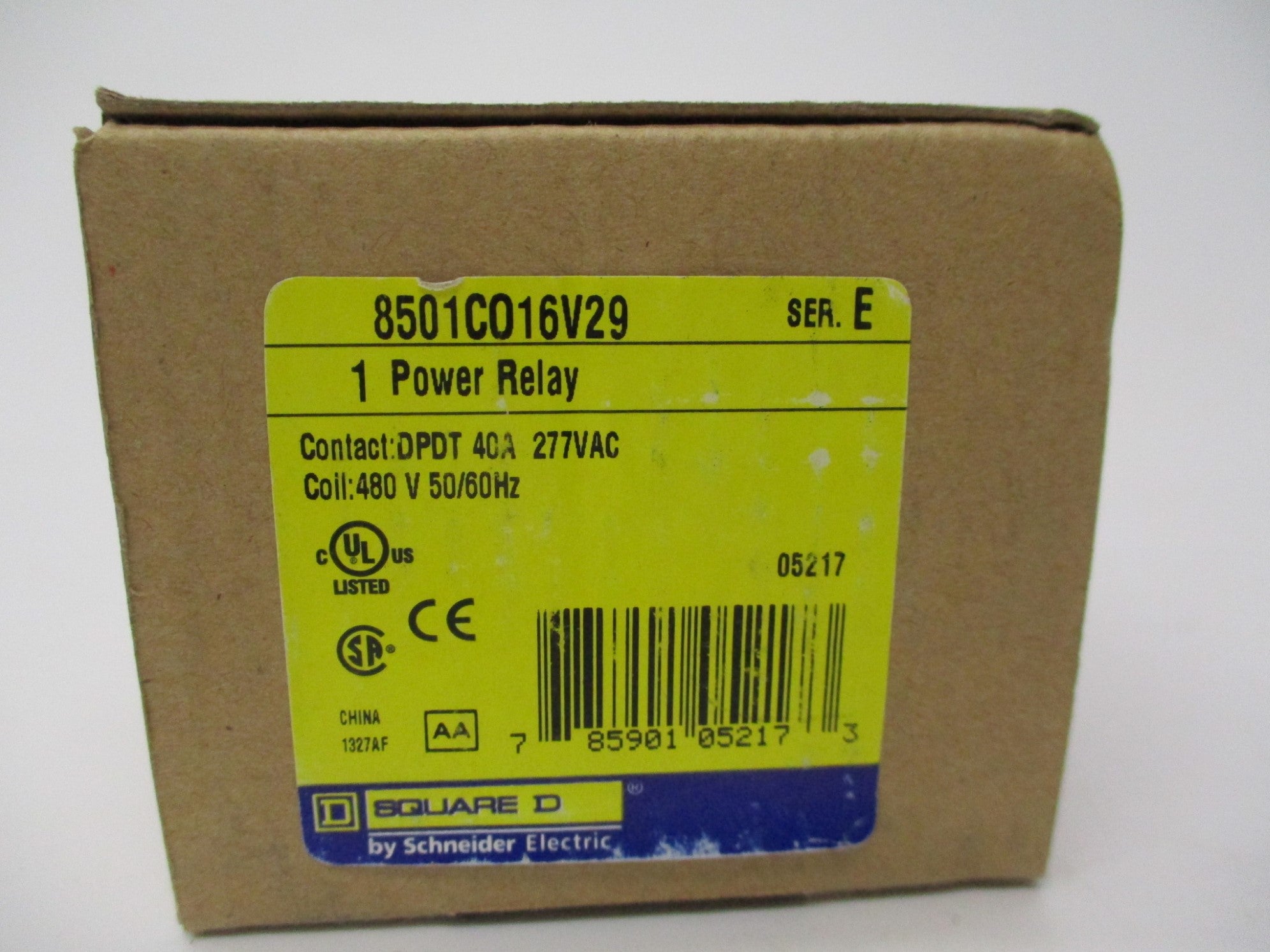 SQUARE D 8501CO16V29 SER. E 480V NSMP
