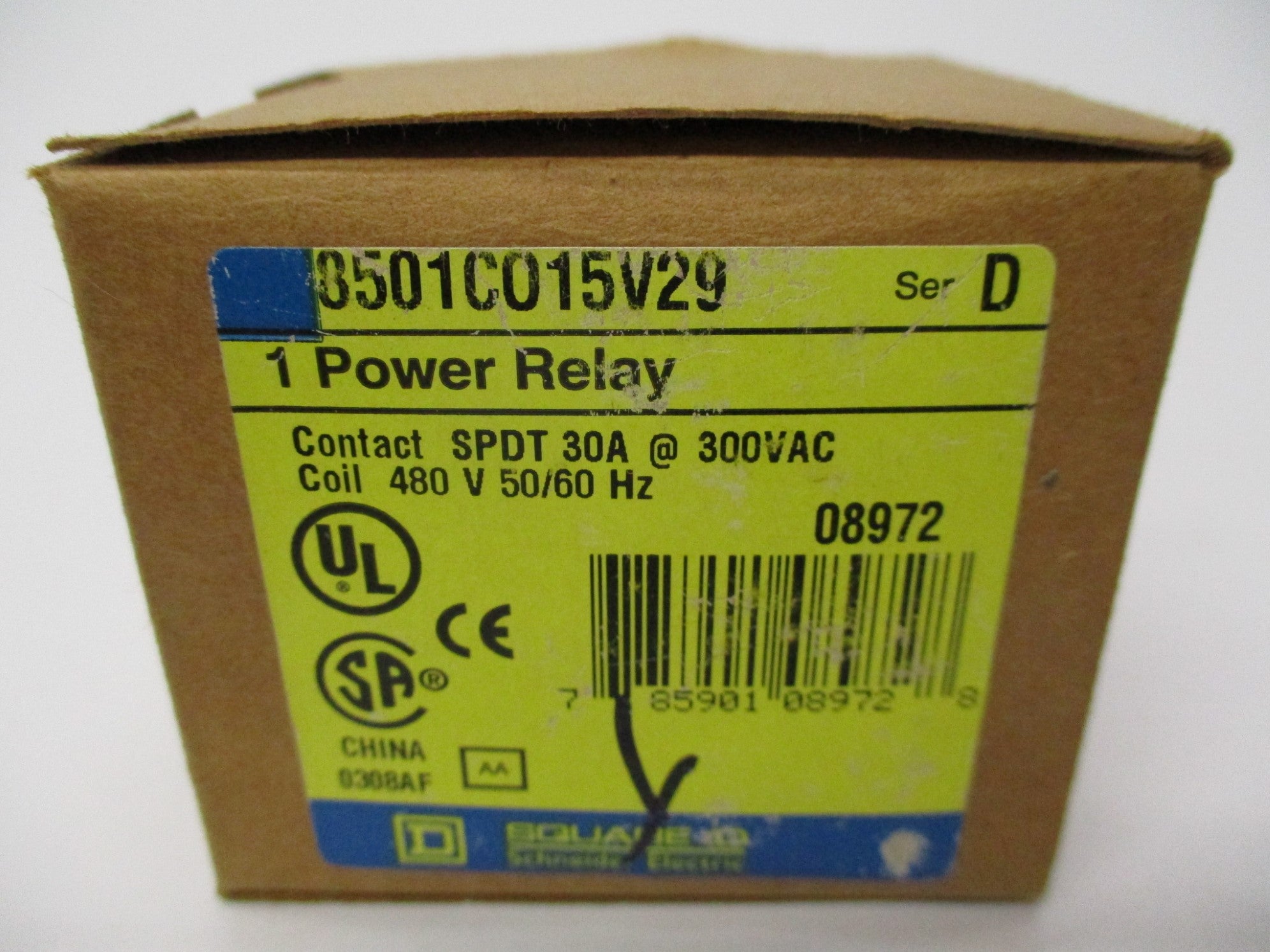 SQUARE D 8501CO15V29 SER. D 480V NSMP