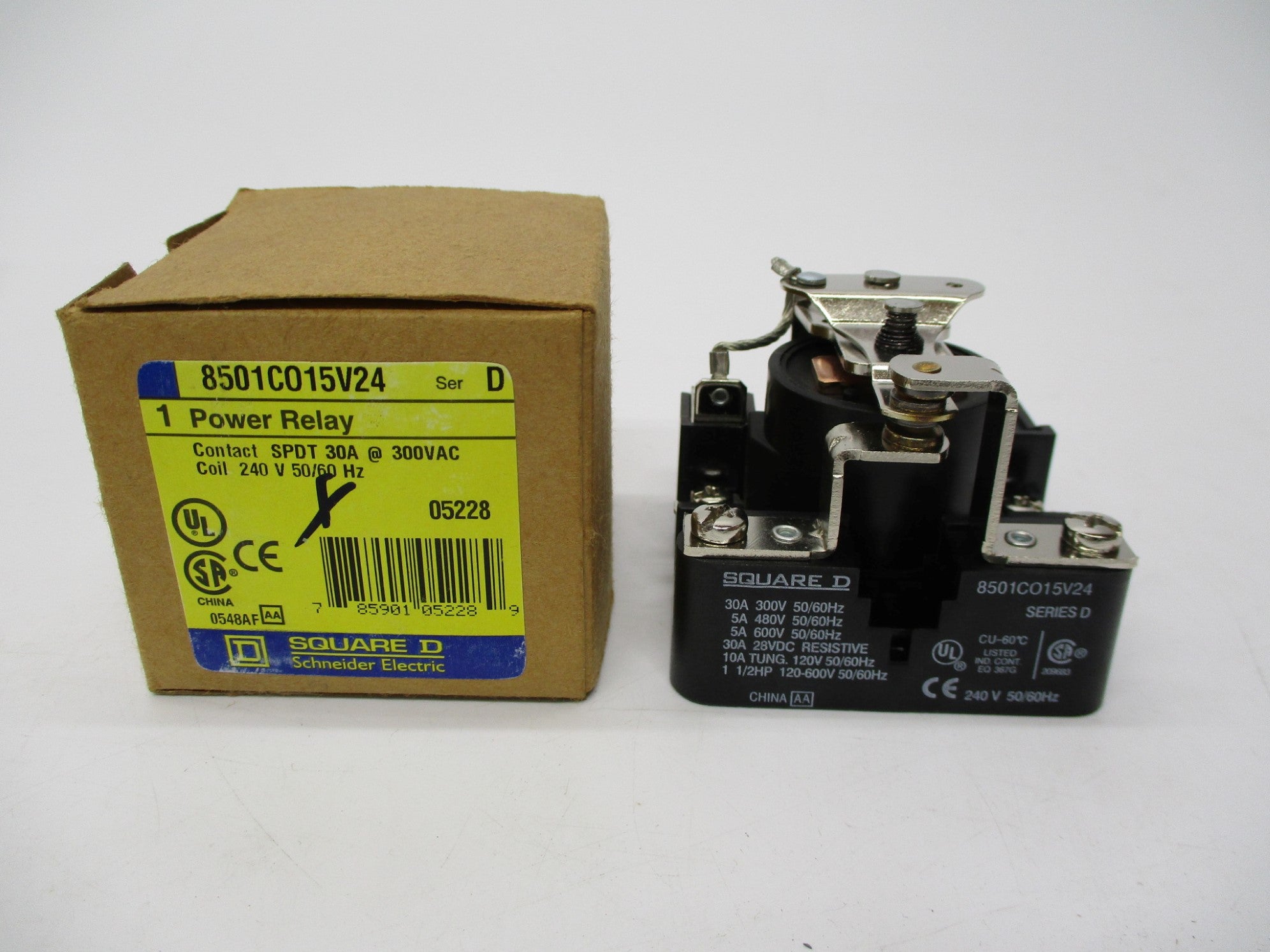SQUARE D 8501CO15V24 SER. D 240V NSMP
