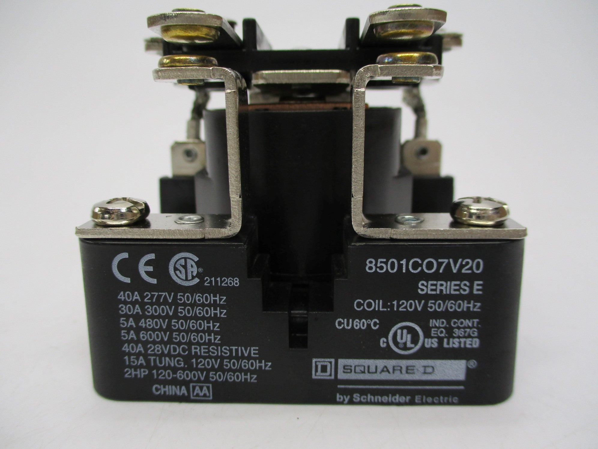 SQUARE D 8501CO7V20 SER. E 120V NSMP