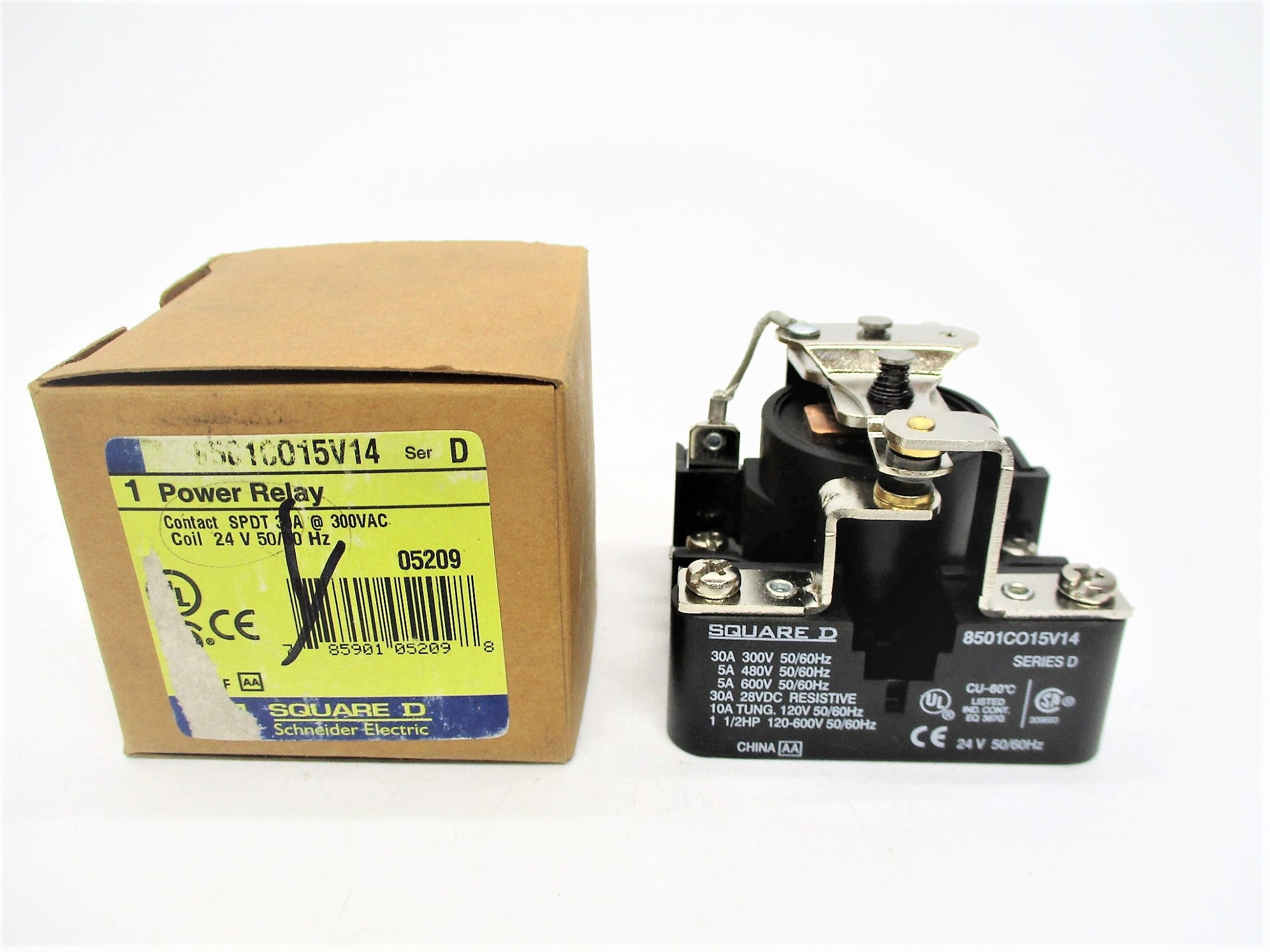 SQUARE D 8501CO15V14 SER. D 24V (AS PICTURED) NSMP