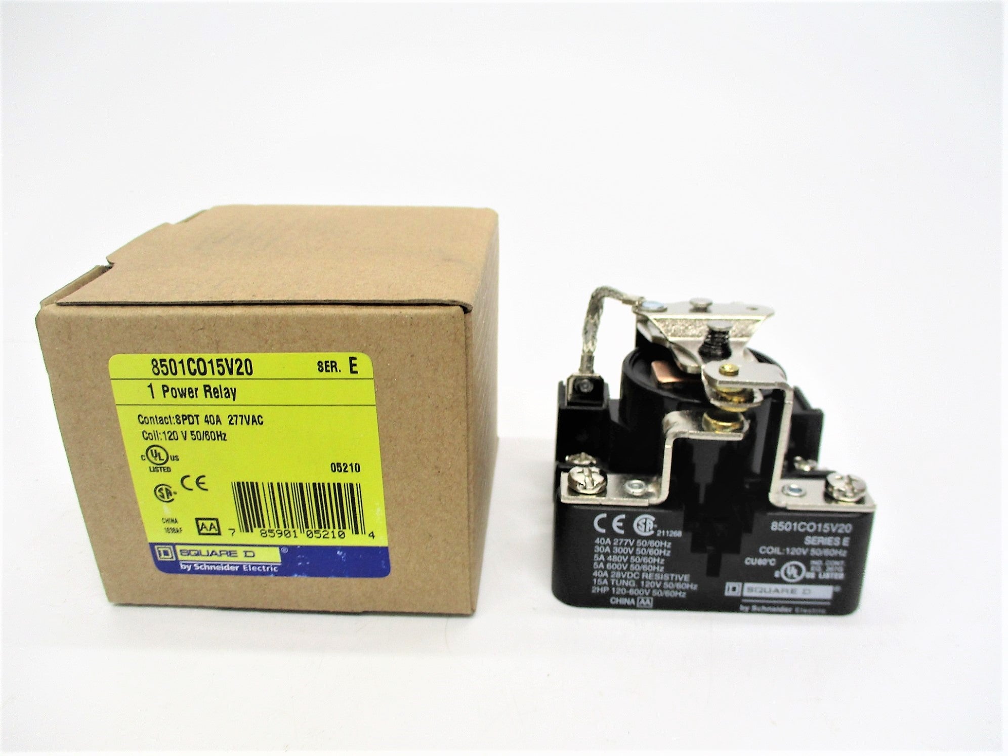 SQUARE D 8501CO15V20 SER. E 120V NSMP