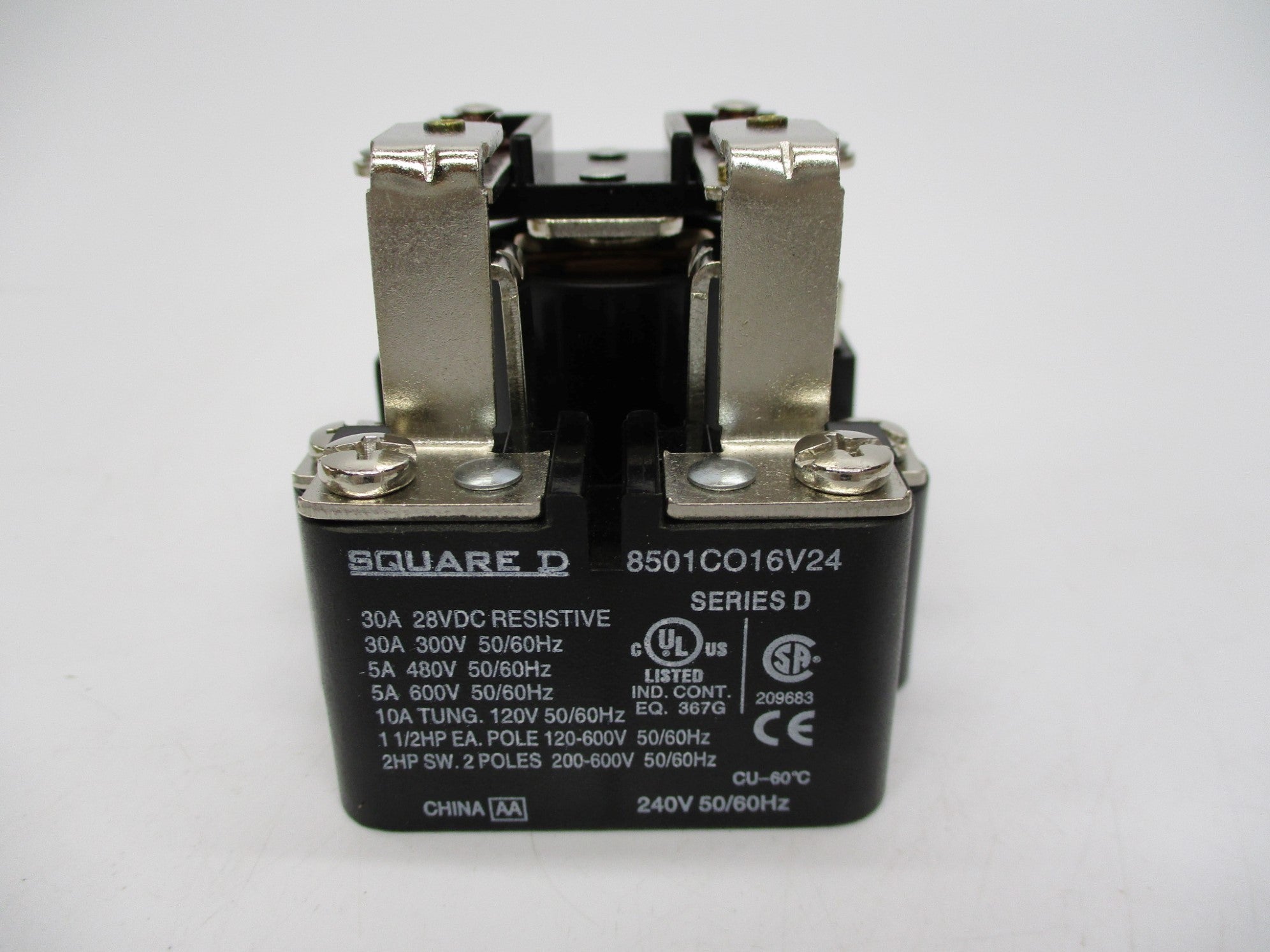 SQUARE D 8501CO16V24 SER. D 240V NSMP