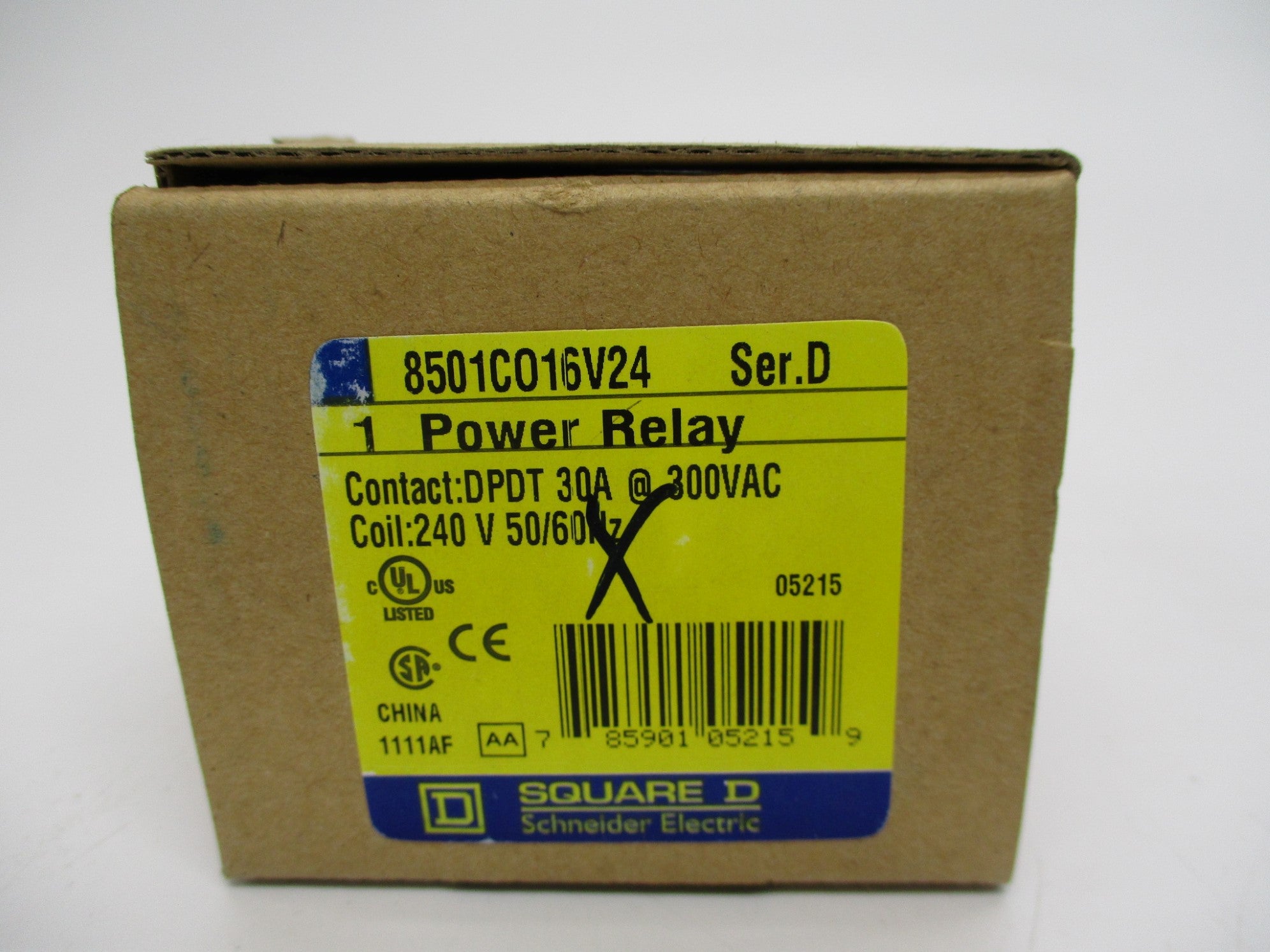 SQUARE D 8501CO16V24 SER. D 240V NSMP