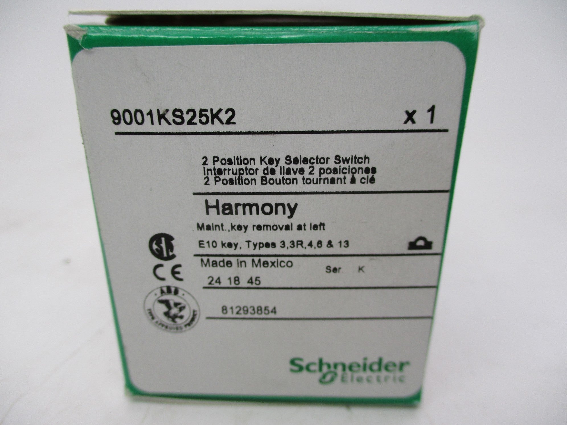 SCHNEIDER ELECTRIC 9001KS25K2 NSMP