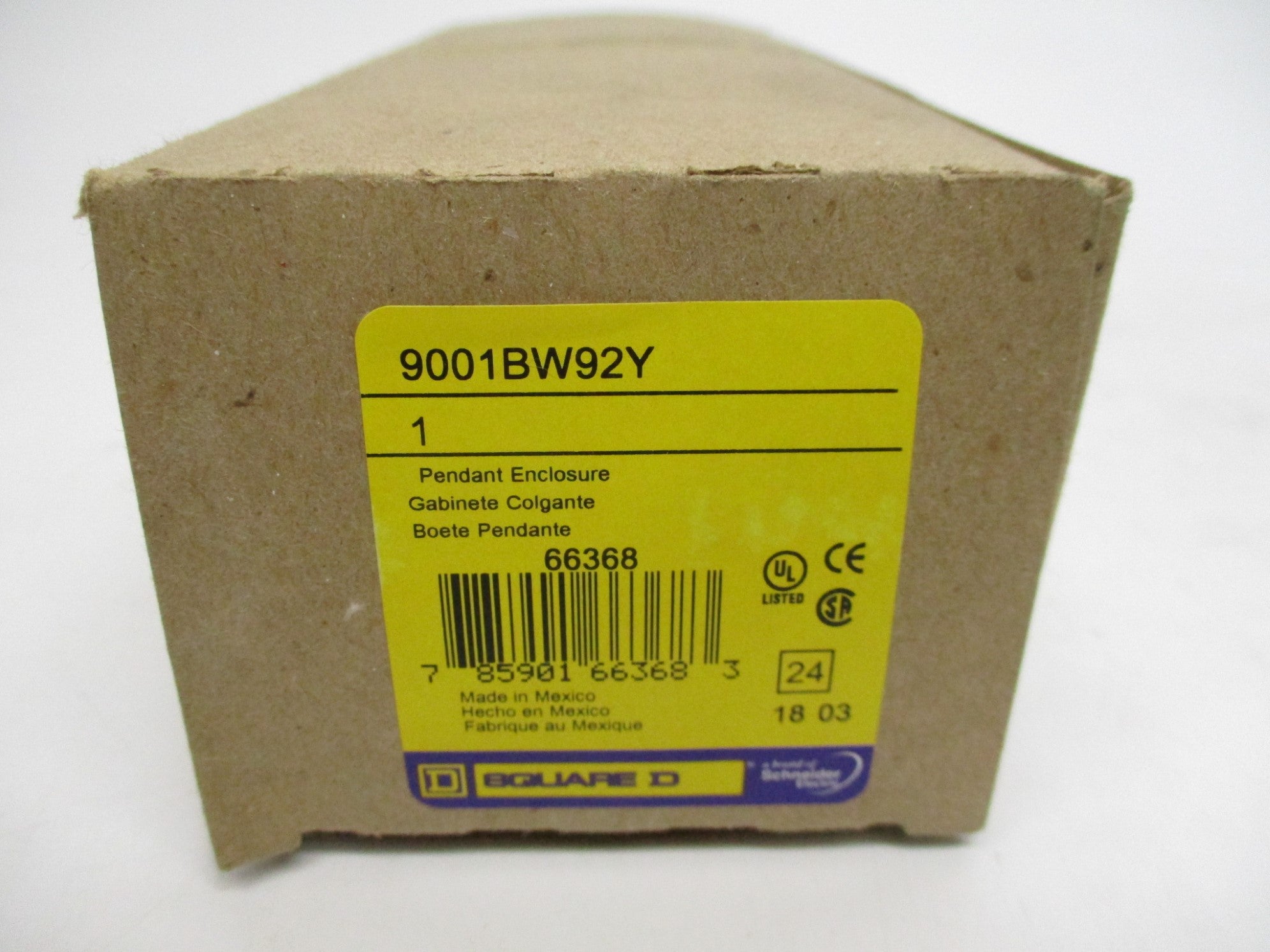 SQUARE D 9001BW92Y SER. D NSMP
