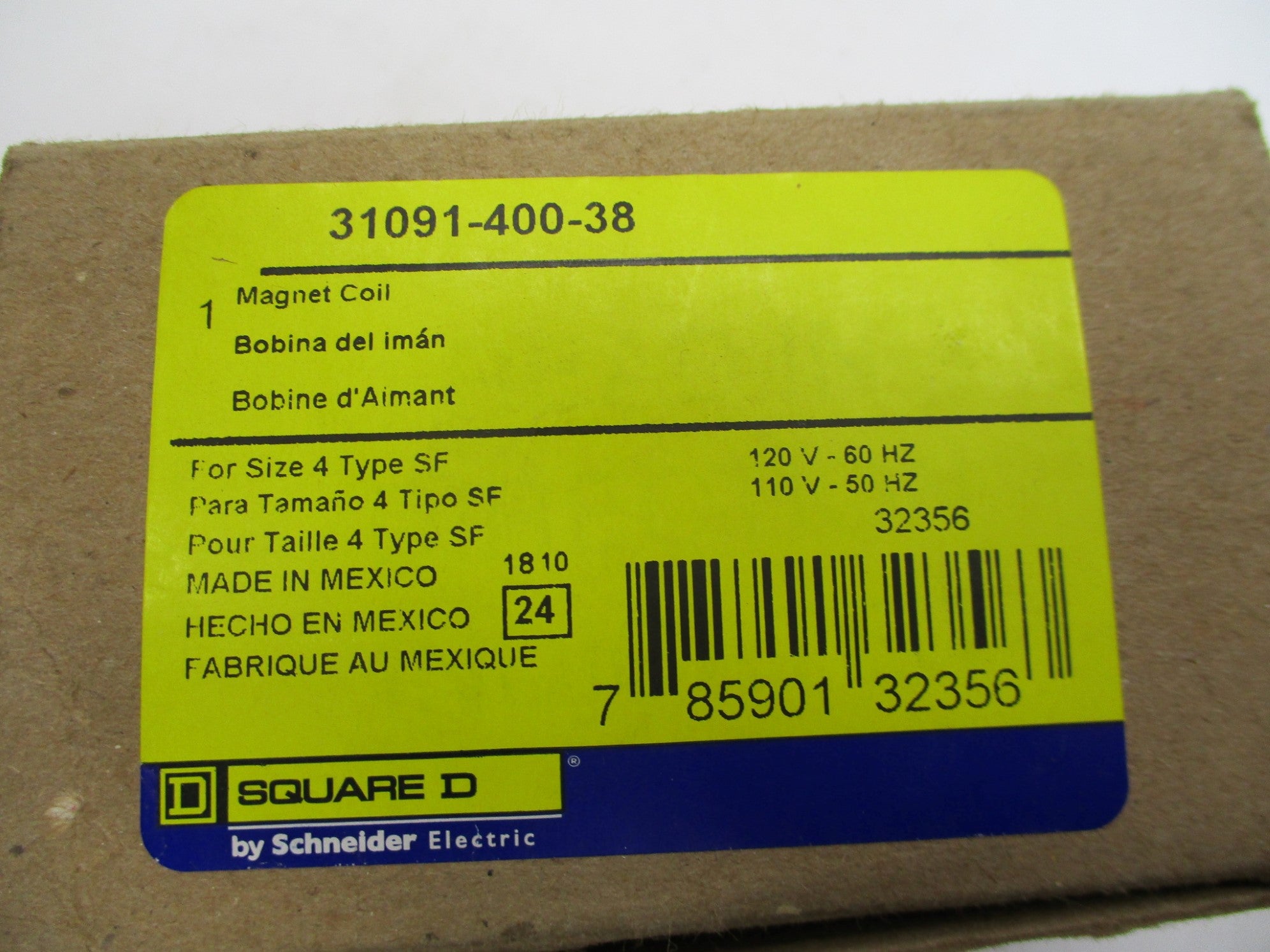 SQUARE D 31091-400-38 110/120V NSMP