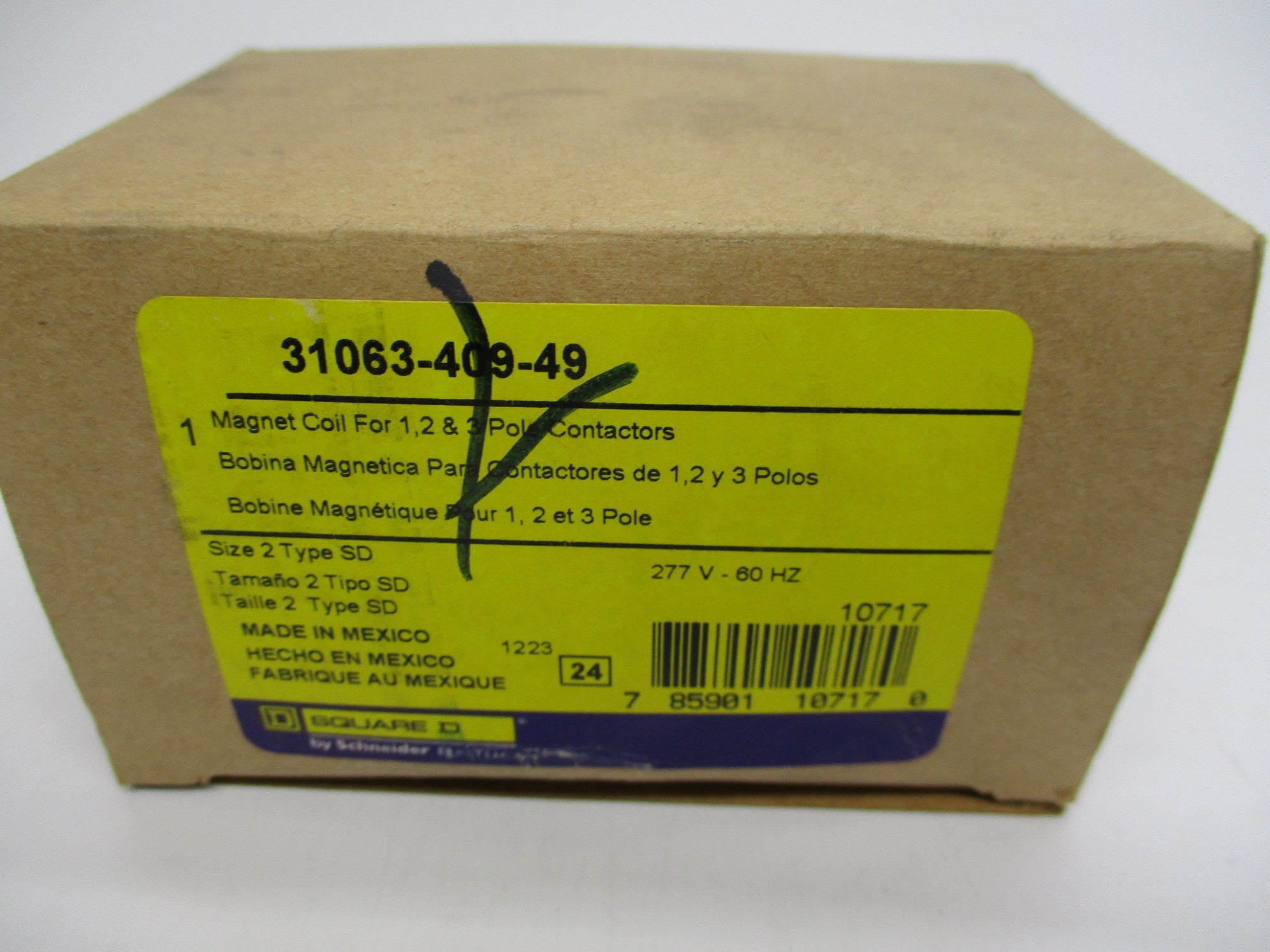 SQUARE D 31063-409-49 277V NSMP
