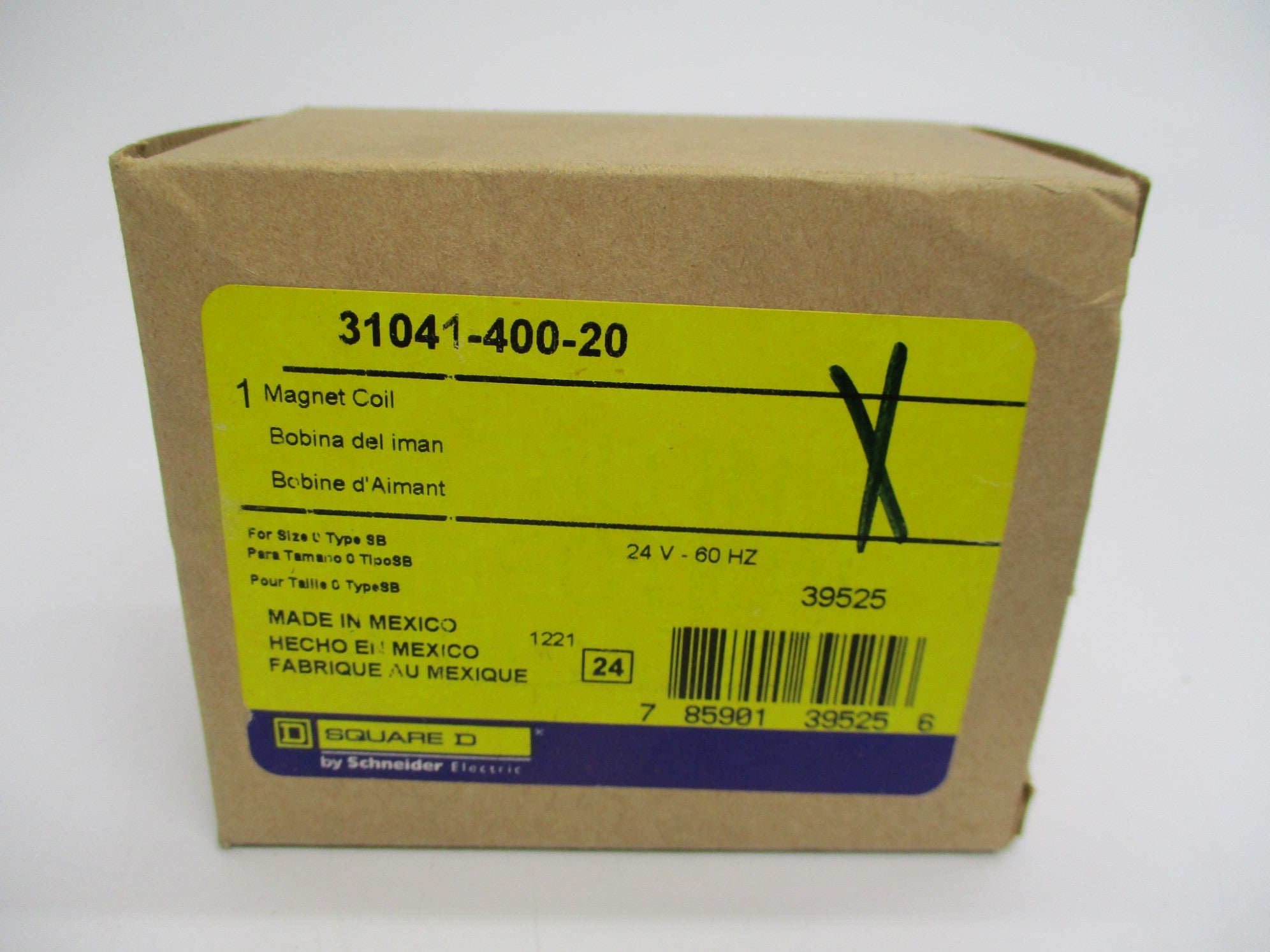 SQUARE D 31041-400-20 24V NSMP