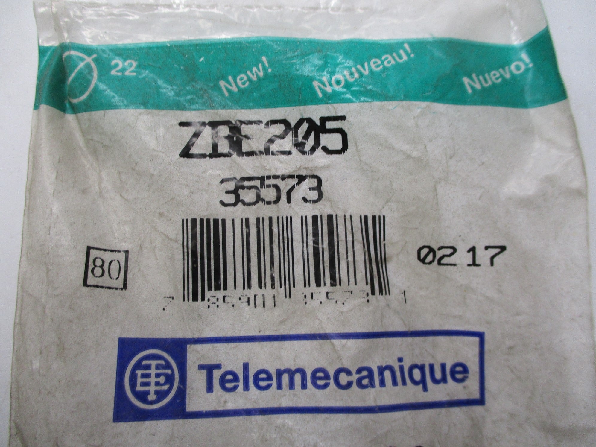 TELEMECANIQUE ZBE205 NSMP