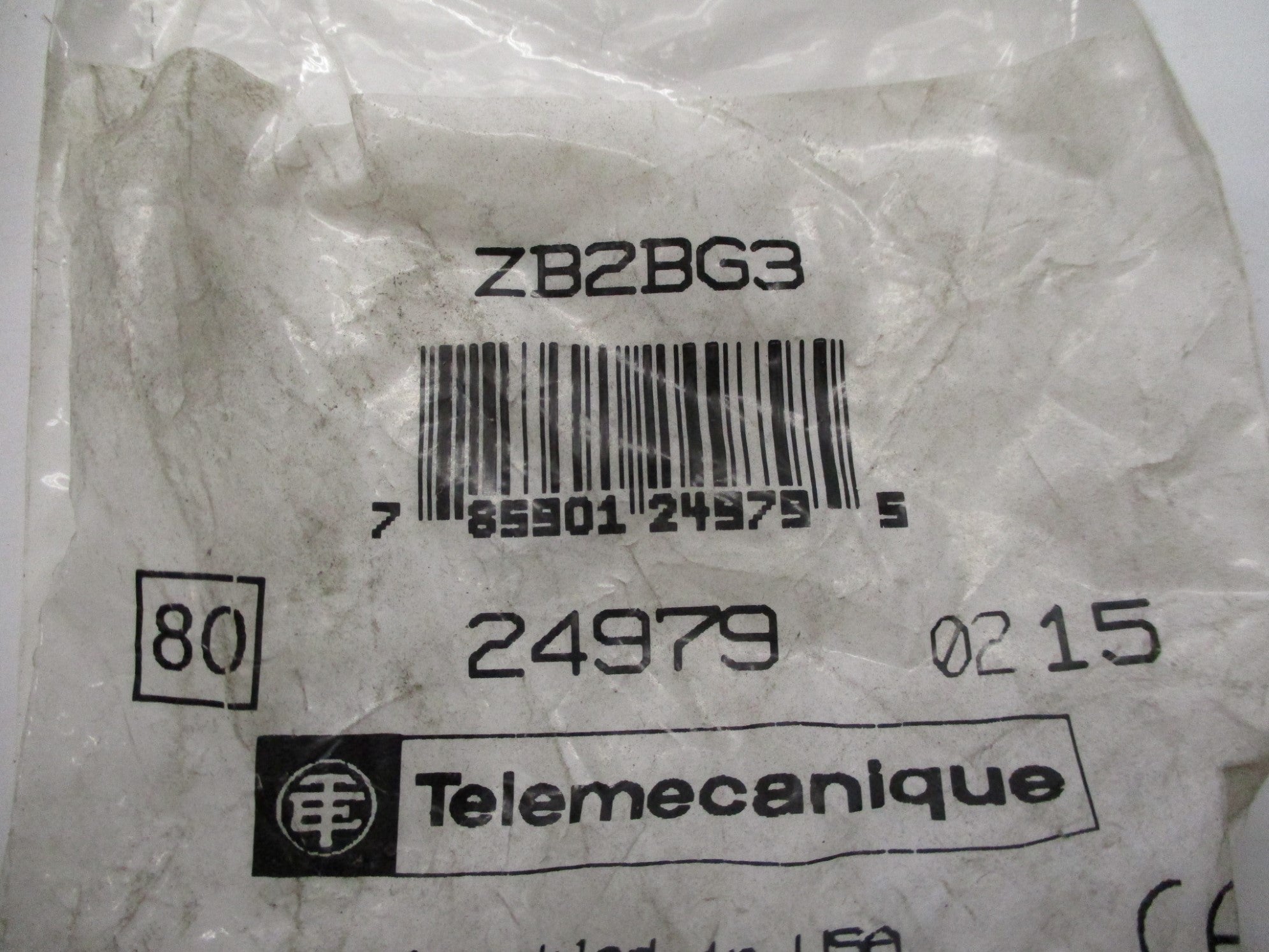 TELEMECANIQUE ZB2BG3 NSMP