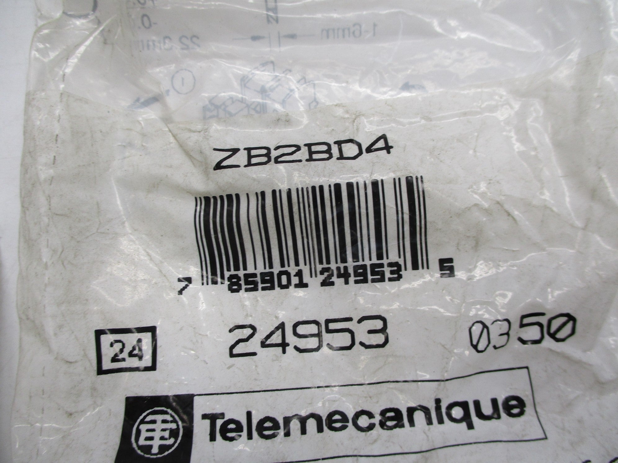 TELEMECANIQUE ZB2BD4 NSMP