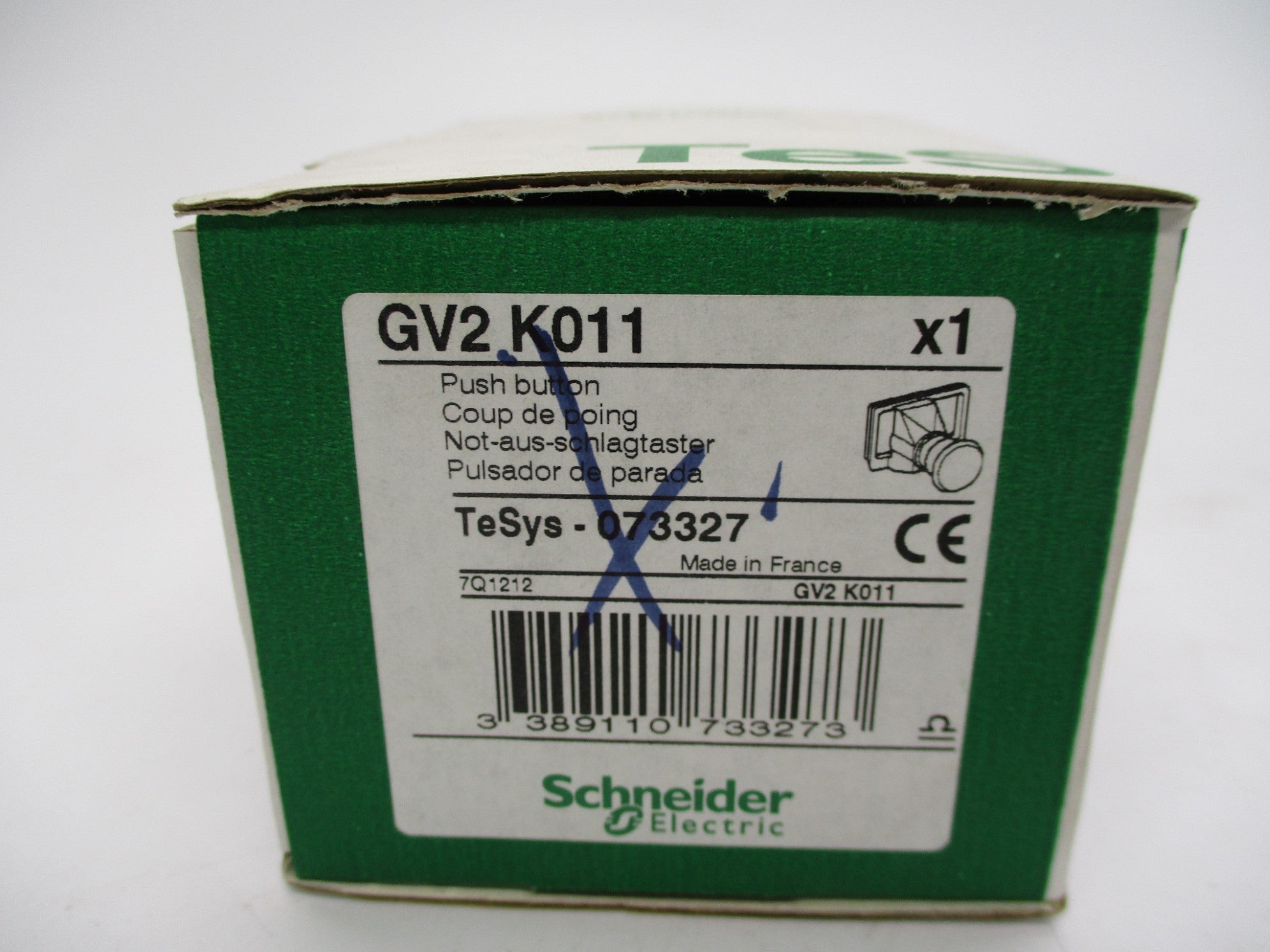 SCHNEIDER ELECTRIC GV2KO11 NSMP