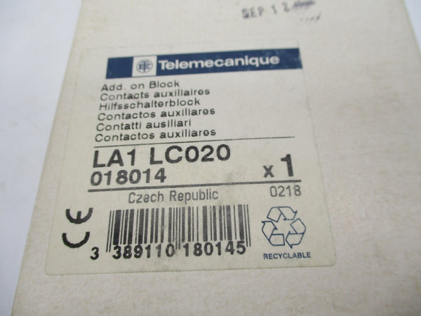 TELEMECANIQUE LA1LC020 660V 6A NSMP
