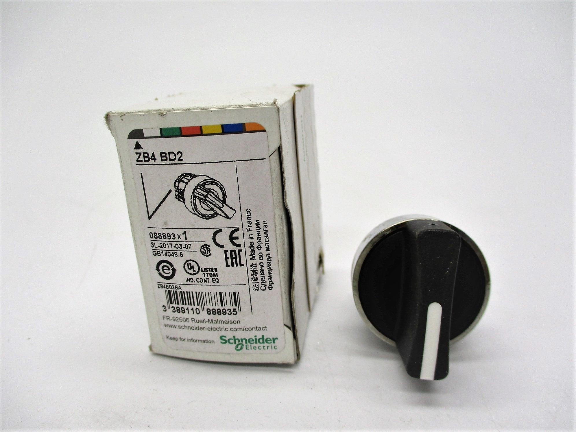 SCHNEIDER ELECTRIC ZB4BD2 NSMP