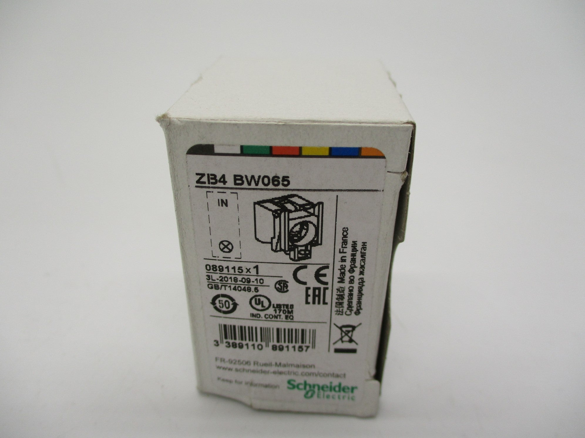 SCHNEIDER ELECTRIC ZB4BW065 NSMP