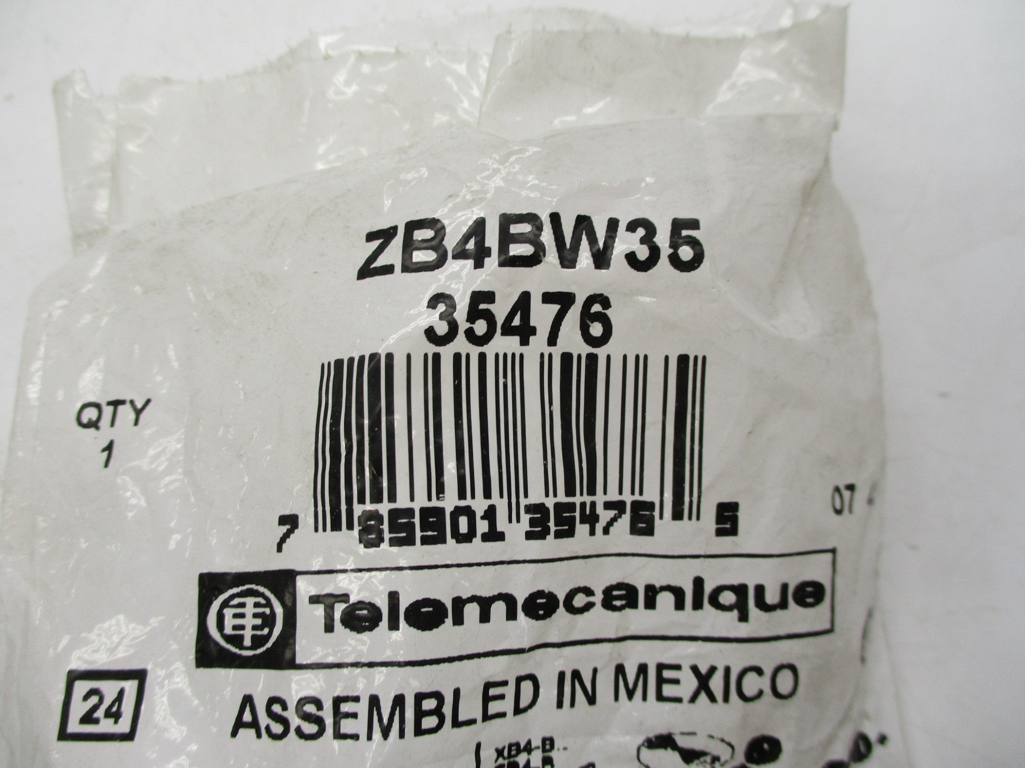 TELEMECANIQUE ZB4BW35 NSMP