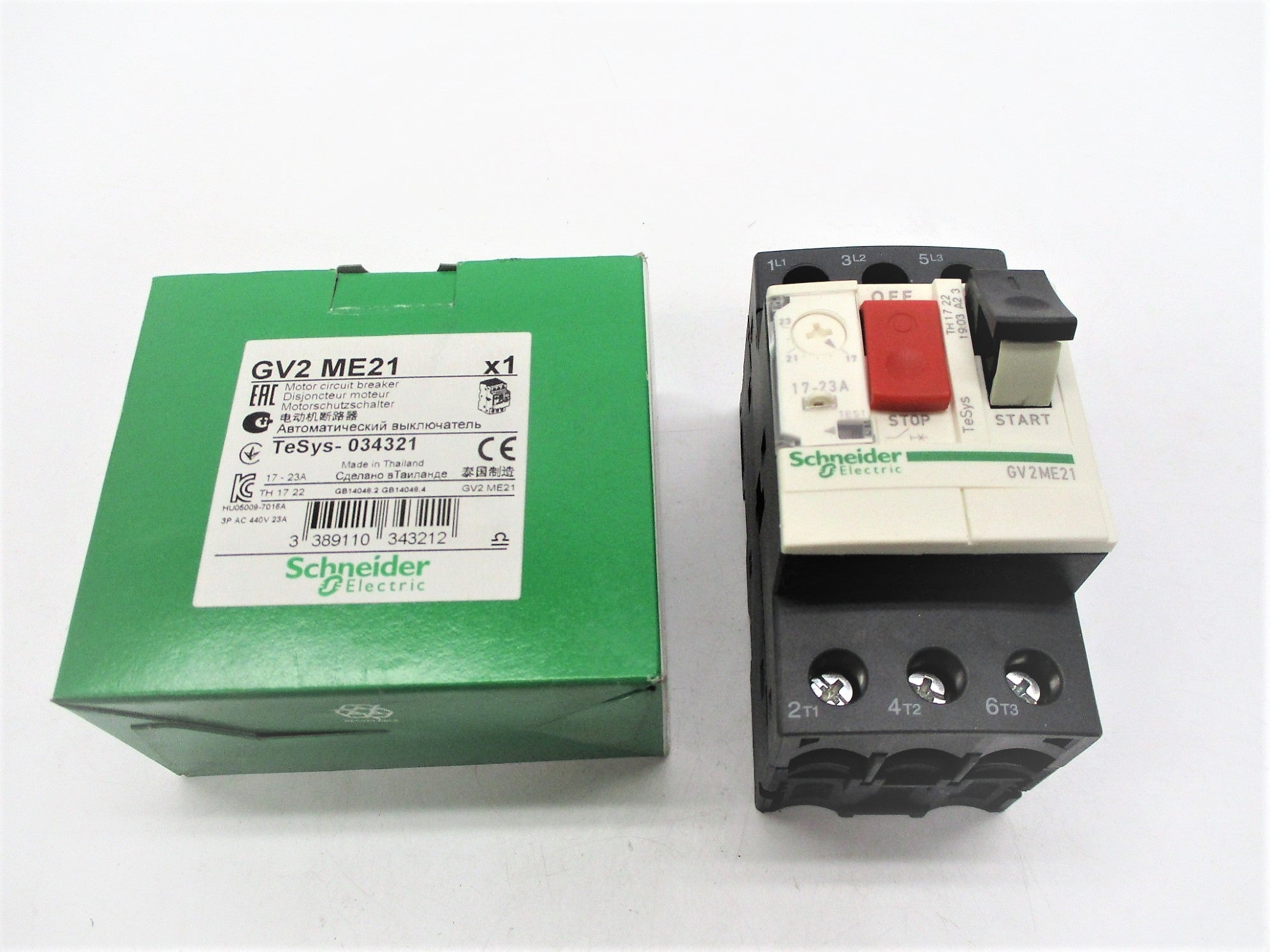 SCHNEIDER ELECTRIC GV2ME21 23A NSMP