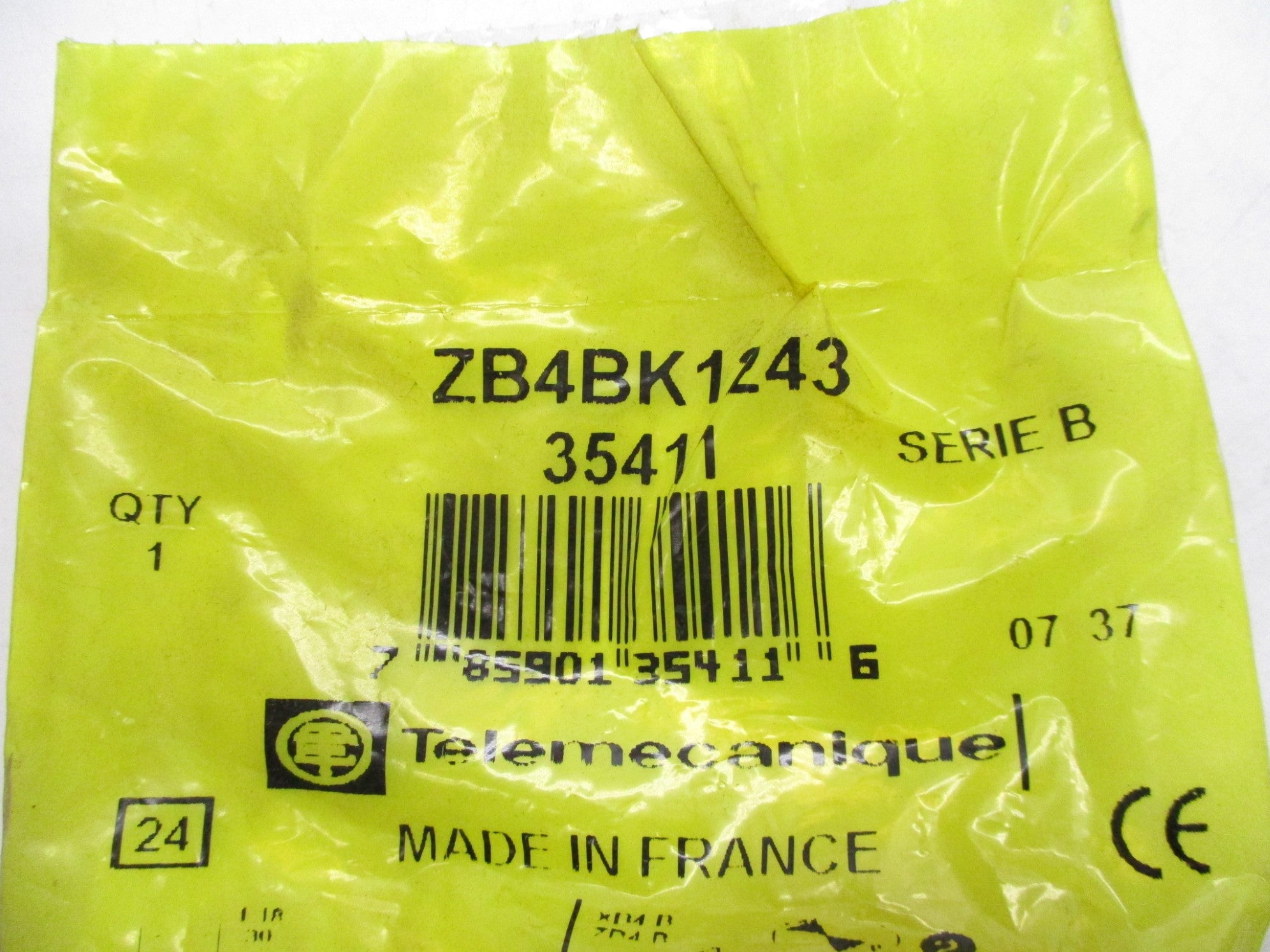 TELEMECANIQUE ZB4BK1243 SER. B NSMP