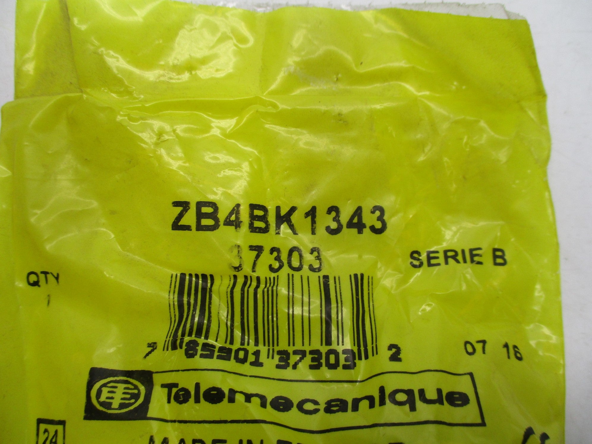 TELEMECANIQUE ZB4BK1343 SER. B NSMP