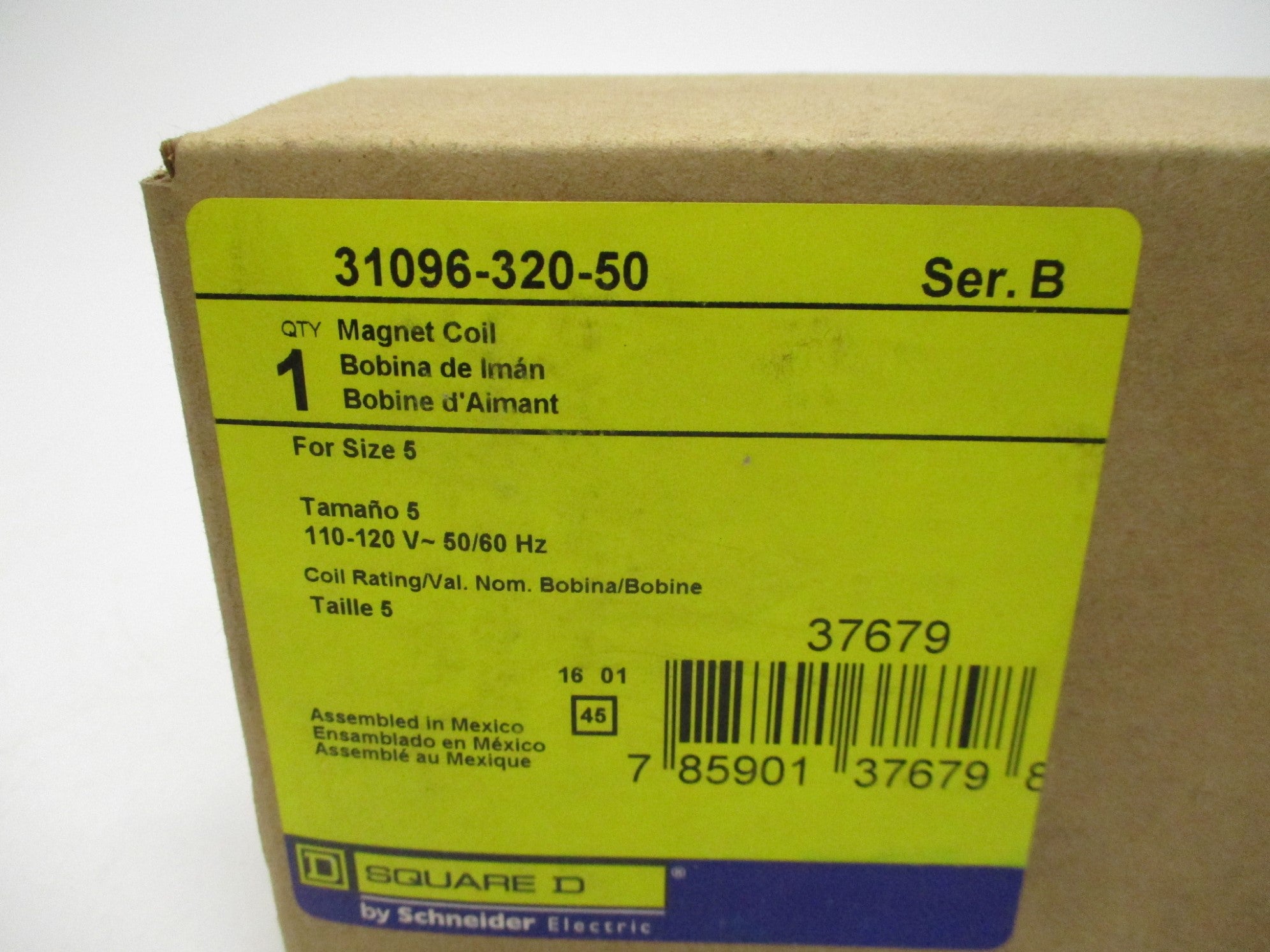 SQUARE D 31096-320-50 SER. B 110-120V NSFS